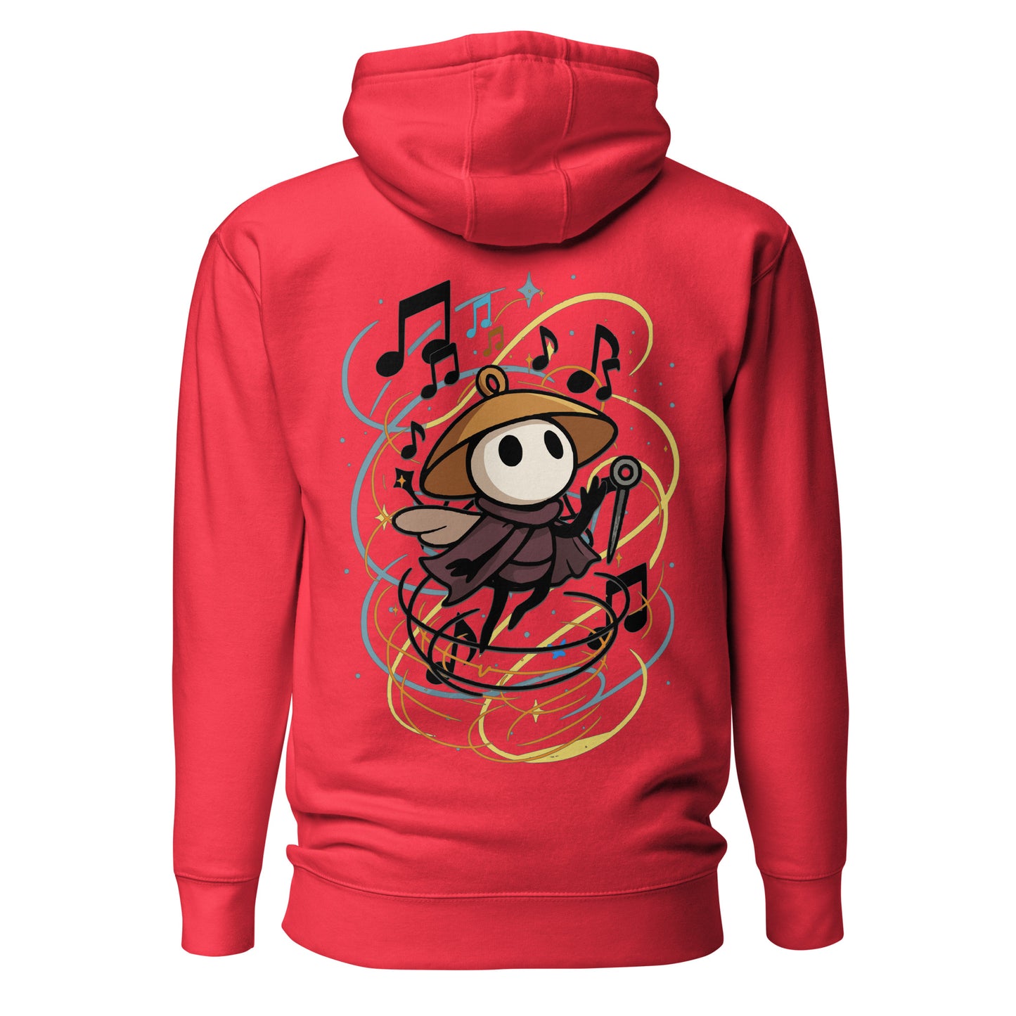 Silksong Bard Hoodie – Musical Tribute | Hollow Knight – fan-made gamer merch by GenioGoods