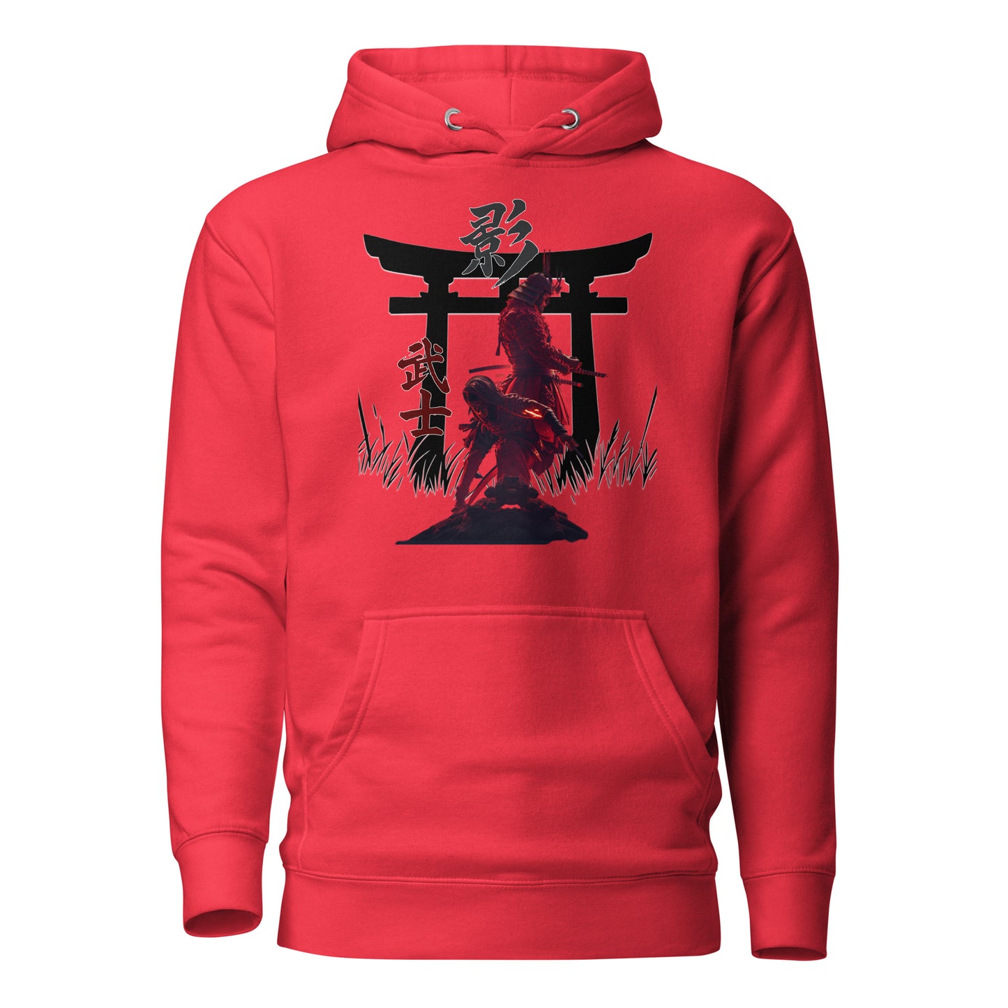 Torii Alliance Hoodie – Samurai x Ninja Tribute | AC Shadows – fan-made gamer merch by GenioGoods
