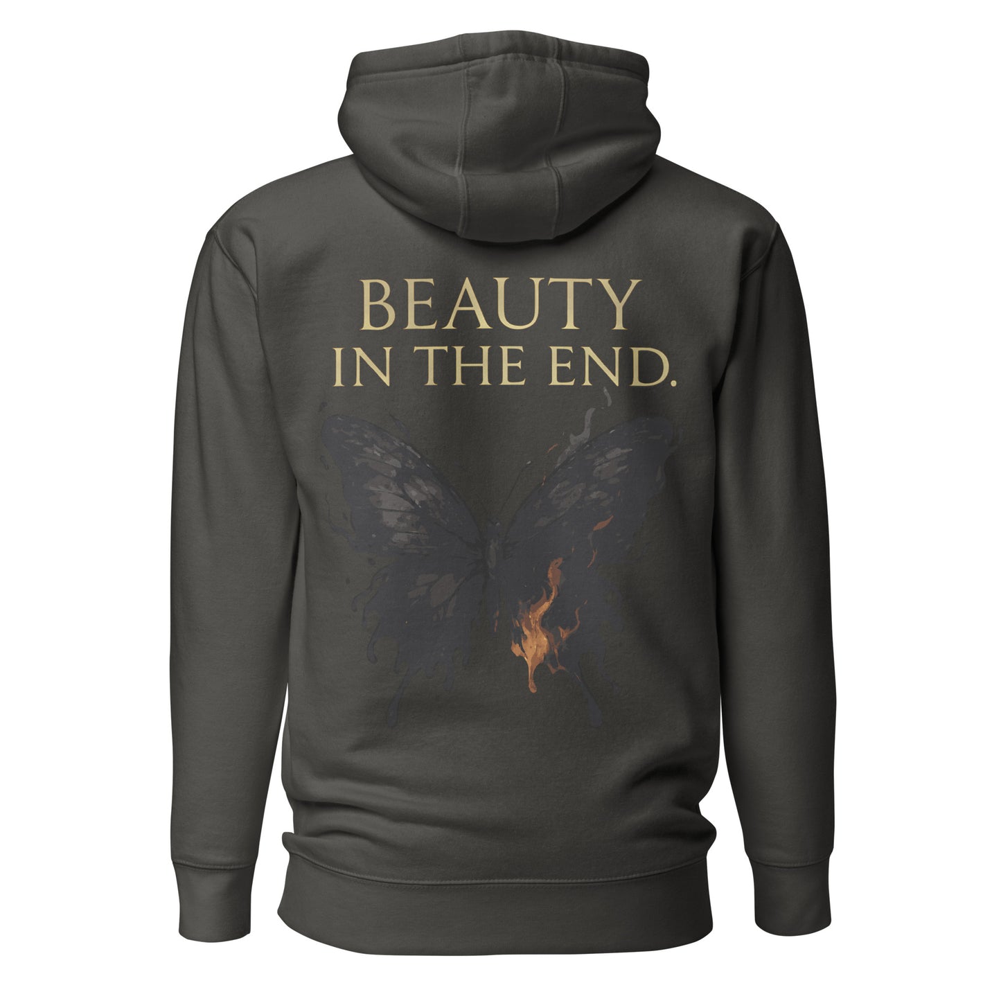 Dark Fantasy Hoodie – Beauty in the End | Clair Obscur 33 – fan-made gamer merch by GenioGoods