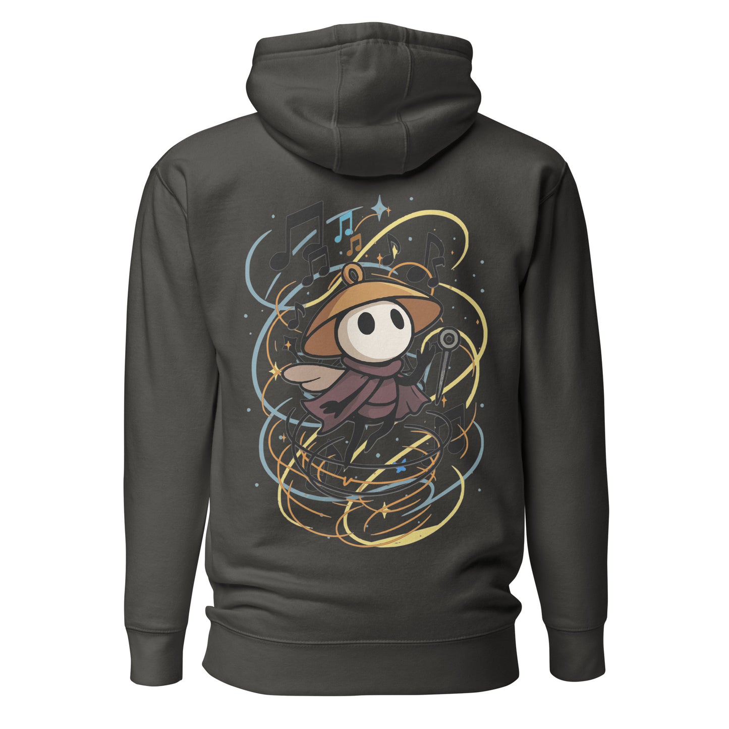Silksong Bard Hoodie – Musical Tribute | Hollow Knight – fan-made gamer merch by GenioGoods