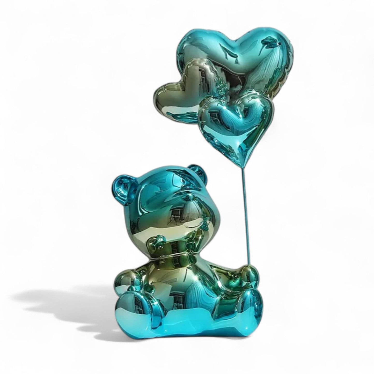 Love Balloon Bear Figure – Romantic Nordic Home Decor