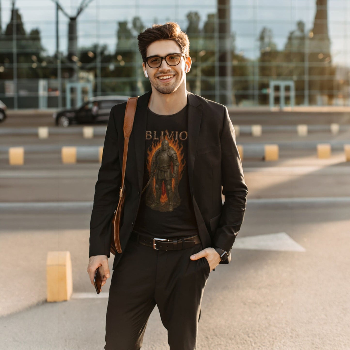 Camiseta remasterizada de Oblivion: homenaje a un fan de Classic Knight