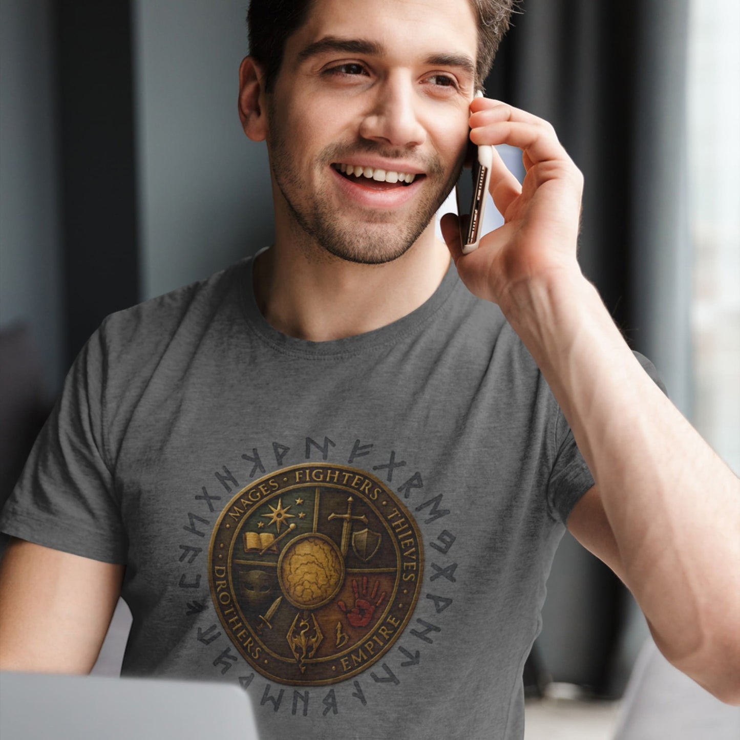 Camiseta de los Gremios de Oblivion: Símbolos de las Facciones de Tamriel