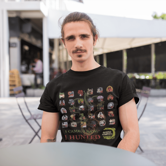 Monster Hunter Wilds T-Shirt – Hunting Record Tribute Tee