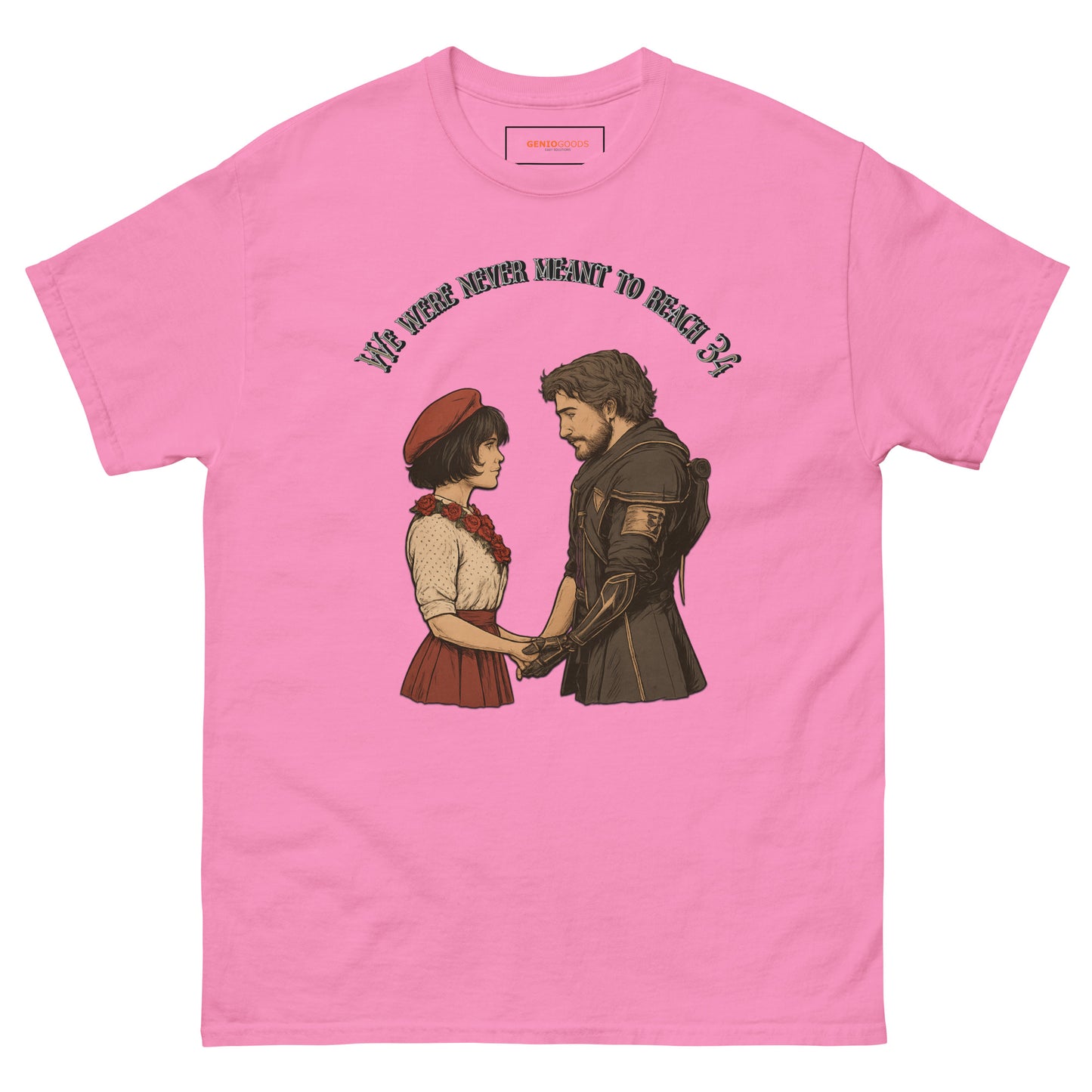 Clair Obscure Expedition 33 T-Shirt – We Were Never Meant to Reach 34