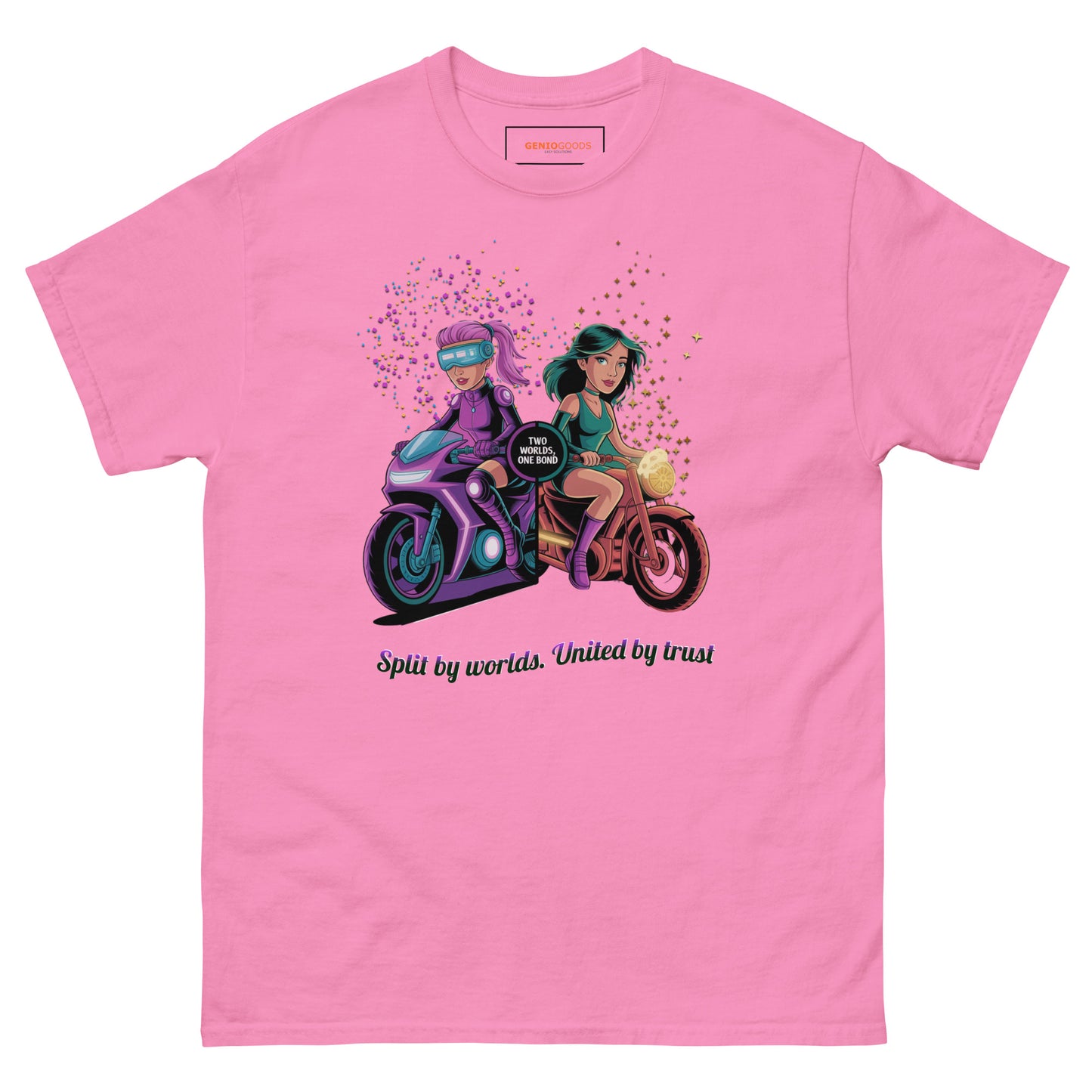 Two Worlds One Bond T-Shirt – Split Fiction Duo Ride