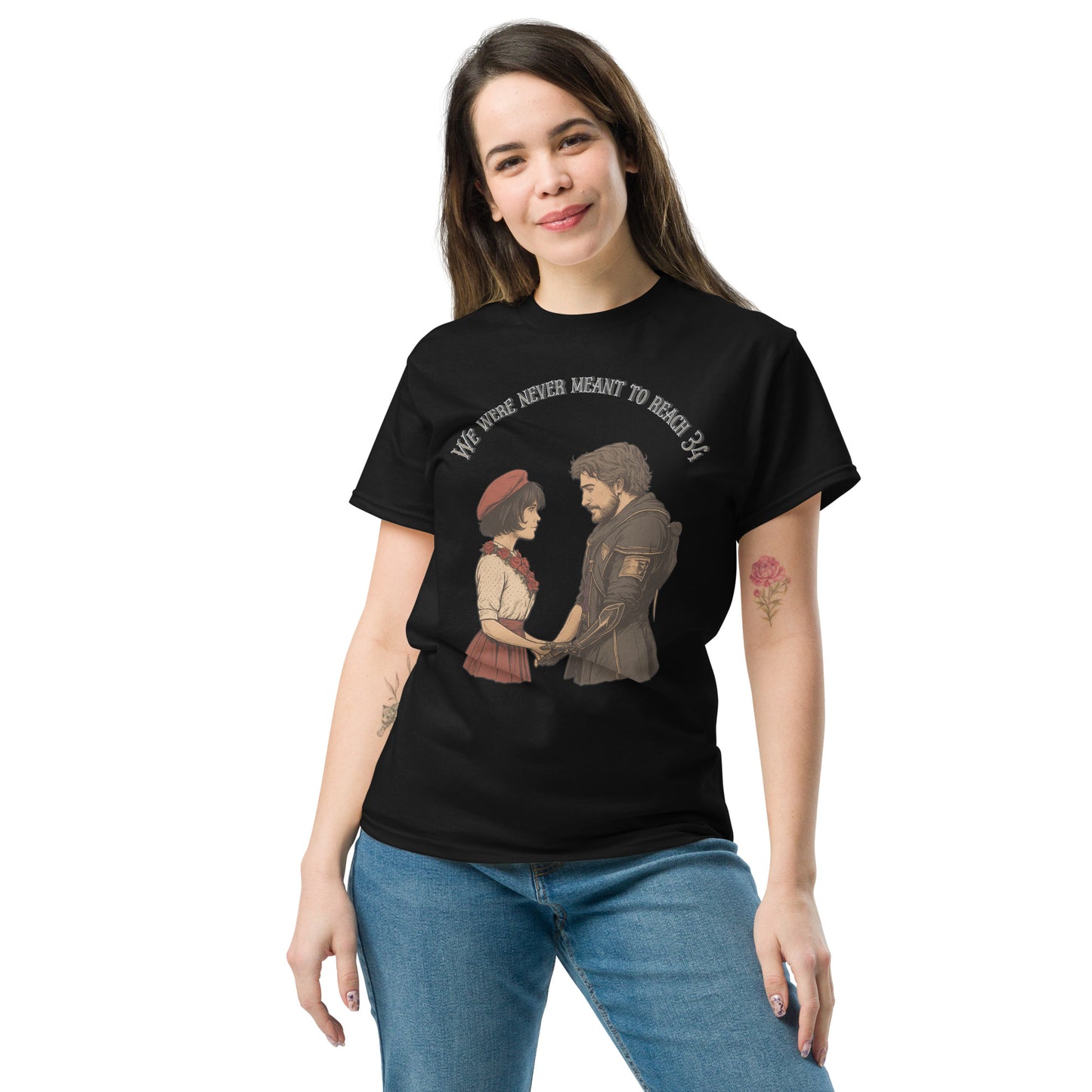 Clair Obscure Expedition 33 T-Shirt – We Were Never Meant to Reach 34