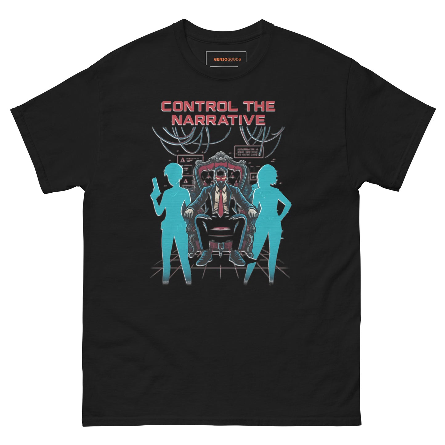 Control the Narrative T-Shirt – Glitch Art Edition