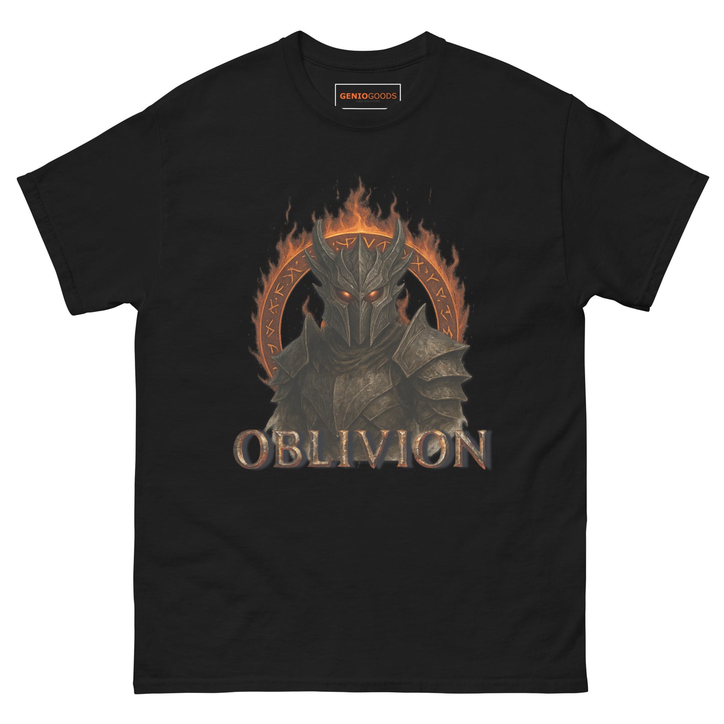 Oblivion Daedric Armor T-Shirt – Dark Flame Tribute