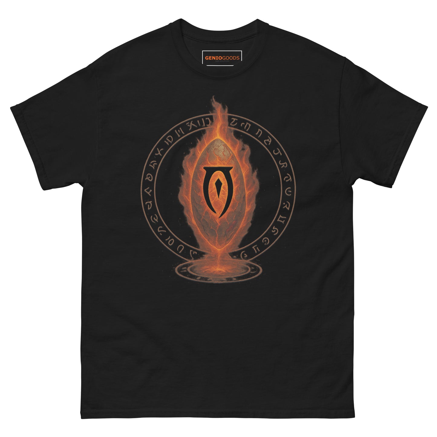 Oblivion Gate T-Shirt – Fiery Symbol of Tamriel