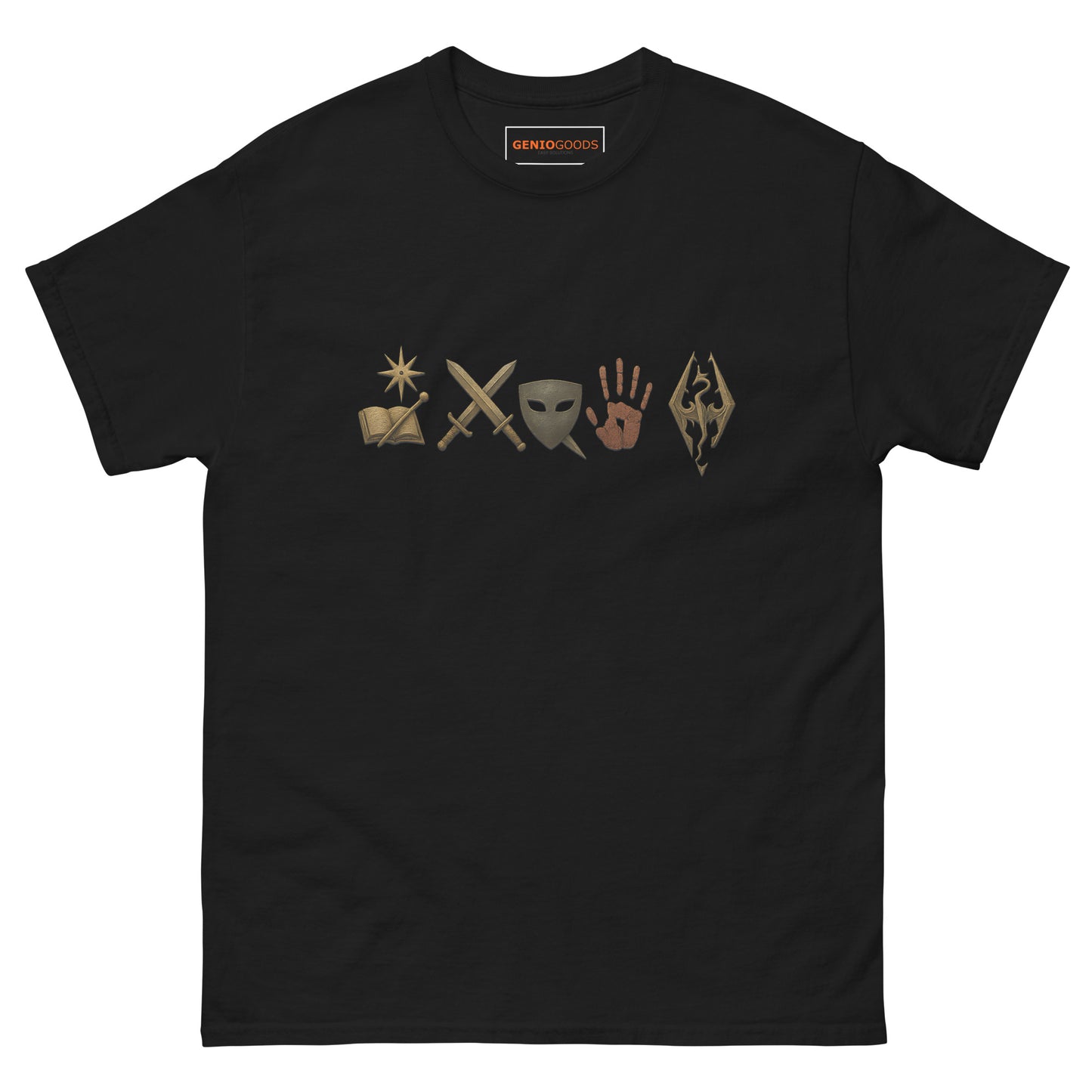 Oblivion Mages Guild T-Shirt – Dual-Side Fan Design