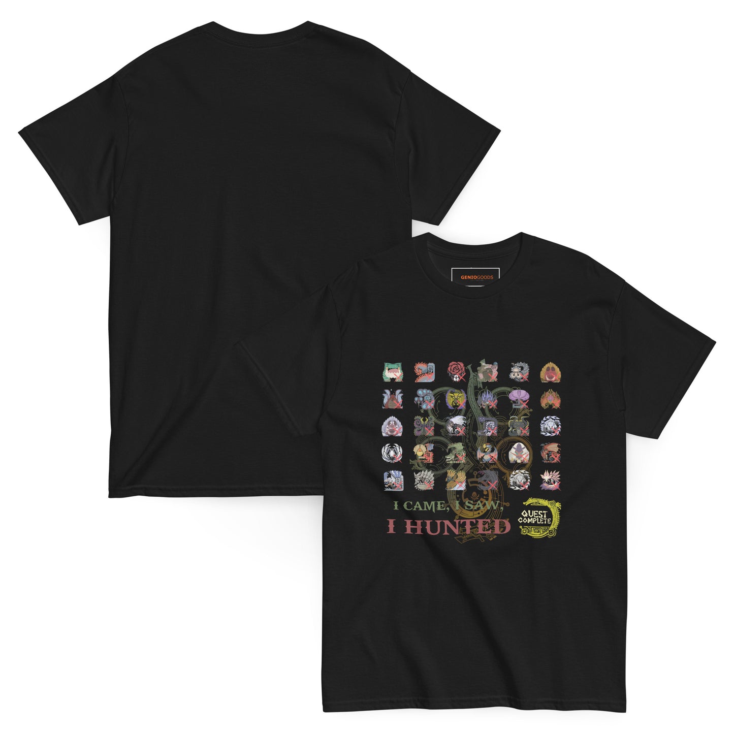 Monster Hunter Wilds T-Shirt – Hunting Record Tribute Tee