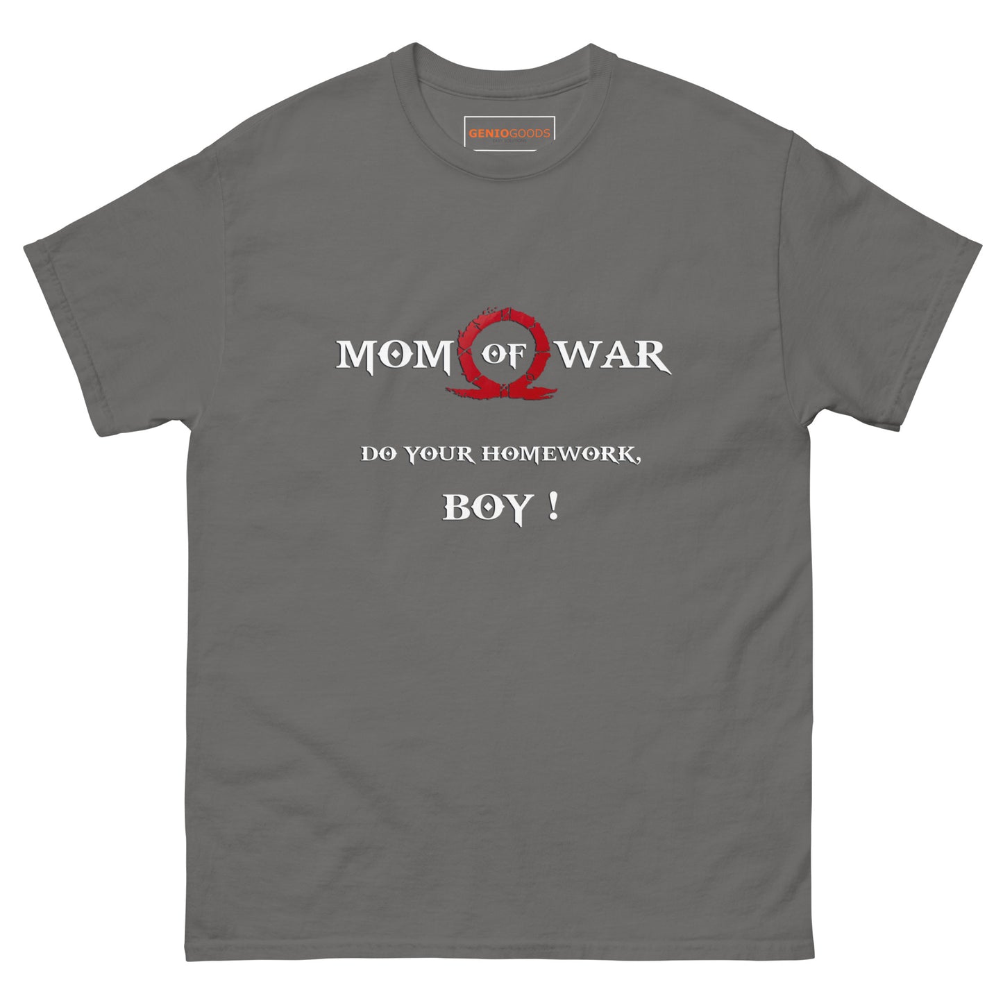 Mom of War T-Shirt – Gamer Parody Tee for Epic Moms