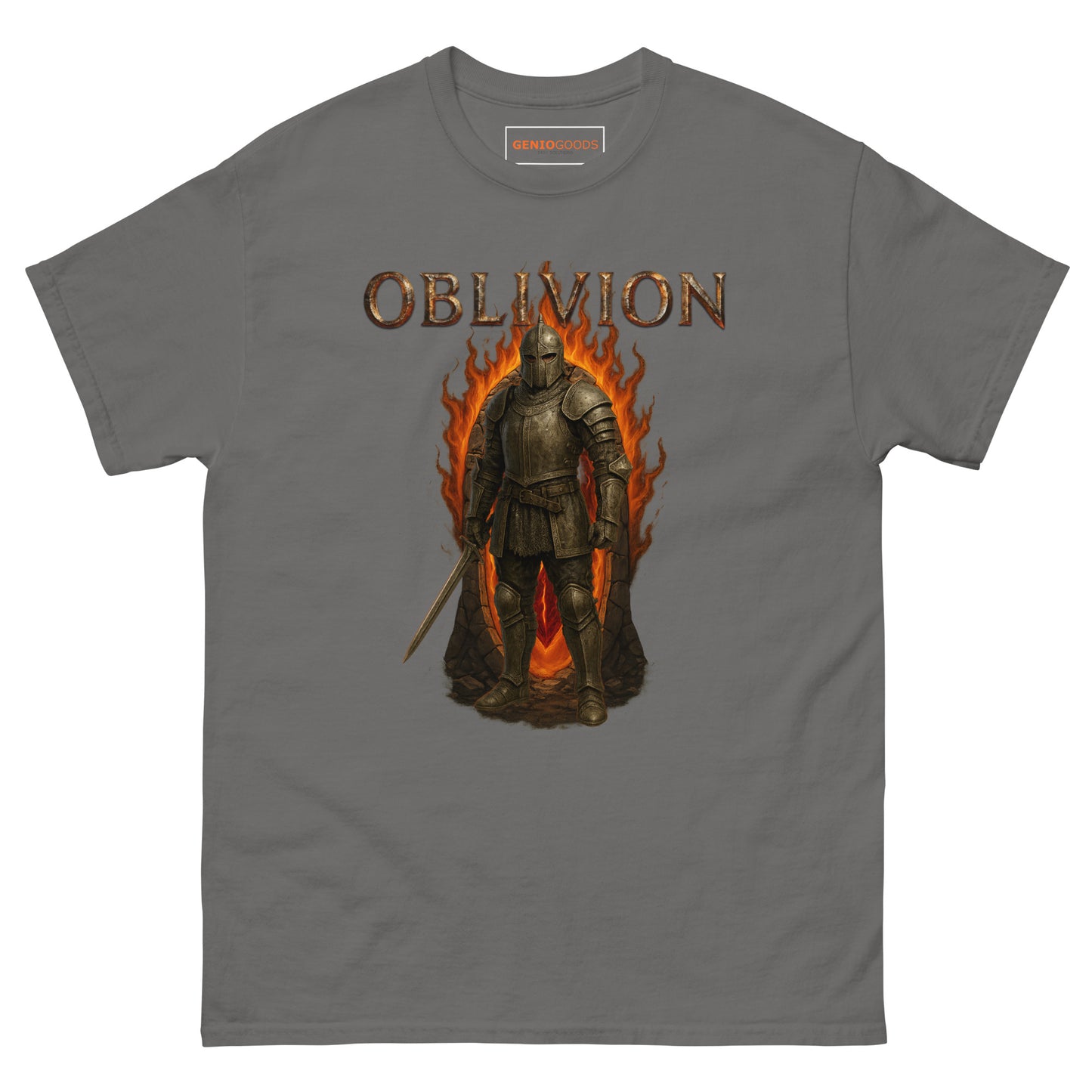 Oblivion Remastered T-Shirt – Classic Knight Fan Tribute