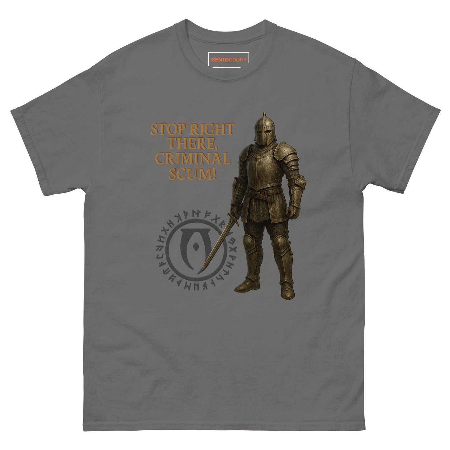 Oblivion Guard T-Shirt – Stop Right There Criminal Scum