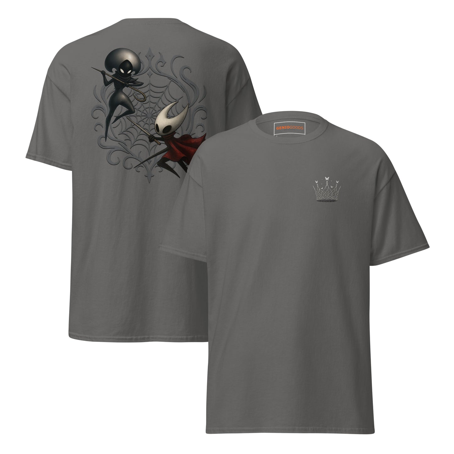 Hollow Knight Silksong Crown Shirt – Duel and Emblem