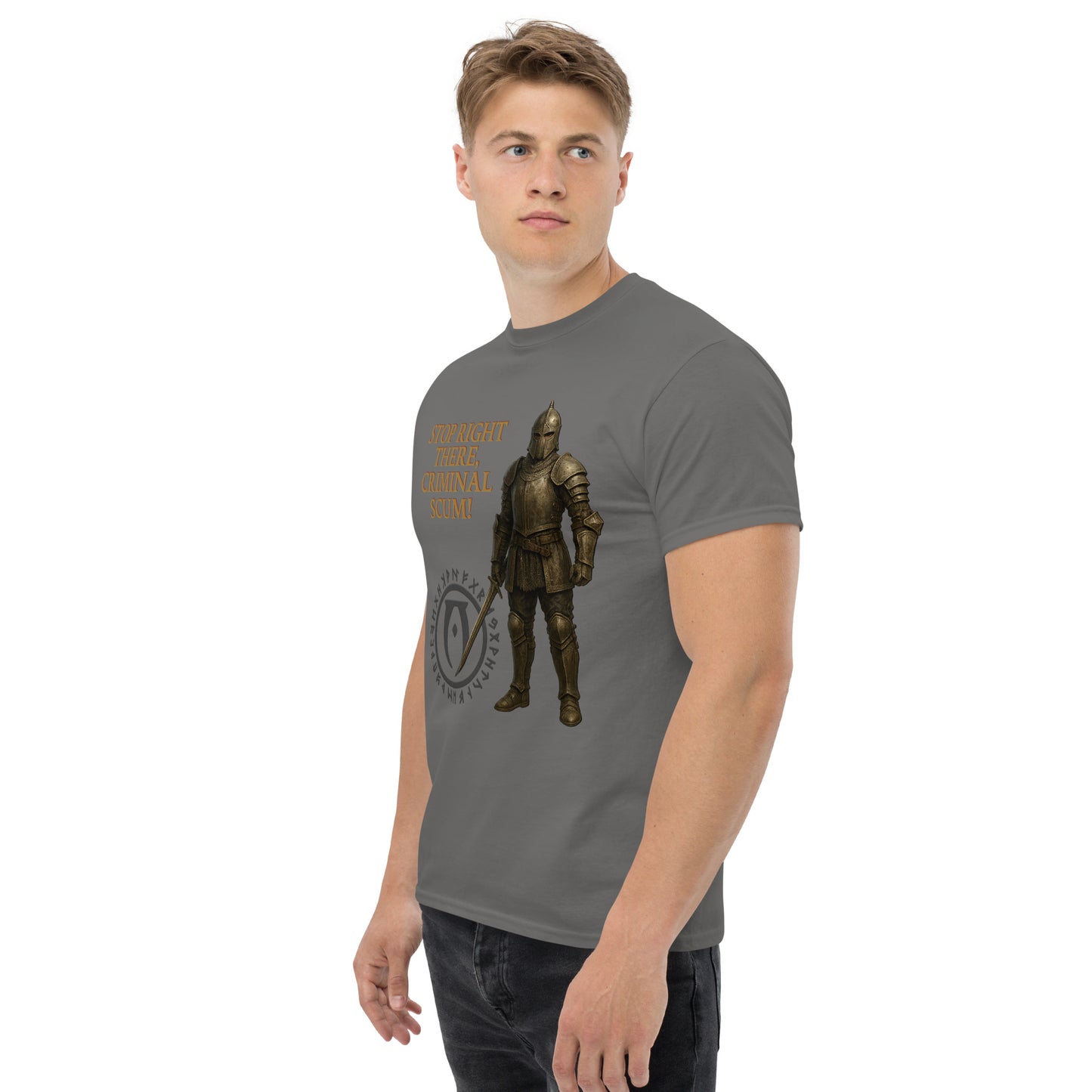 Oblivion Guard T-Shirt – Stop Right There Criminal Scum