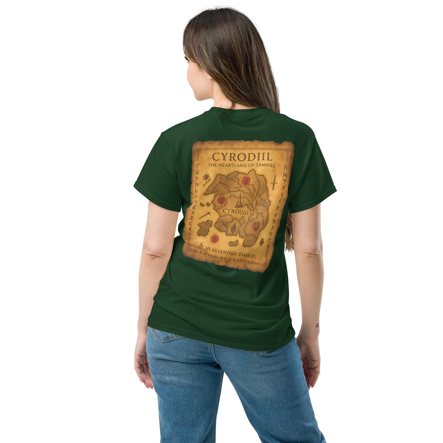 Oblivion Cyrodiil Map T-Shirt – Heartland of Tamriel