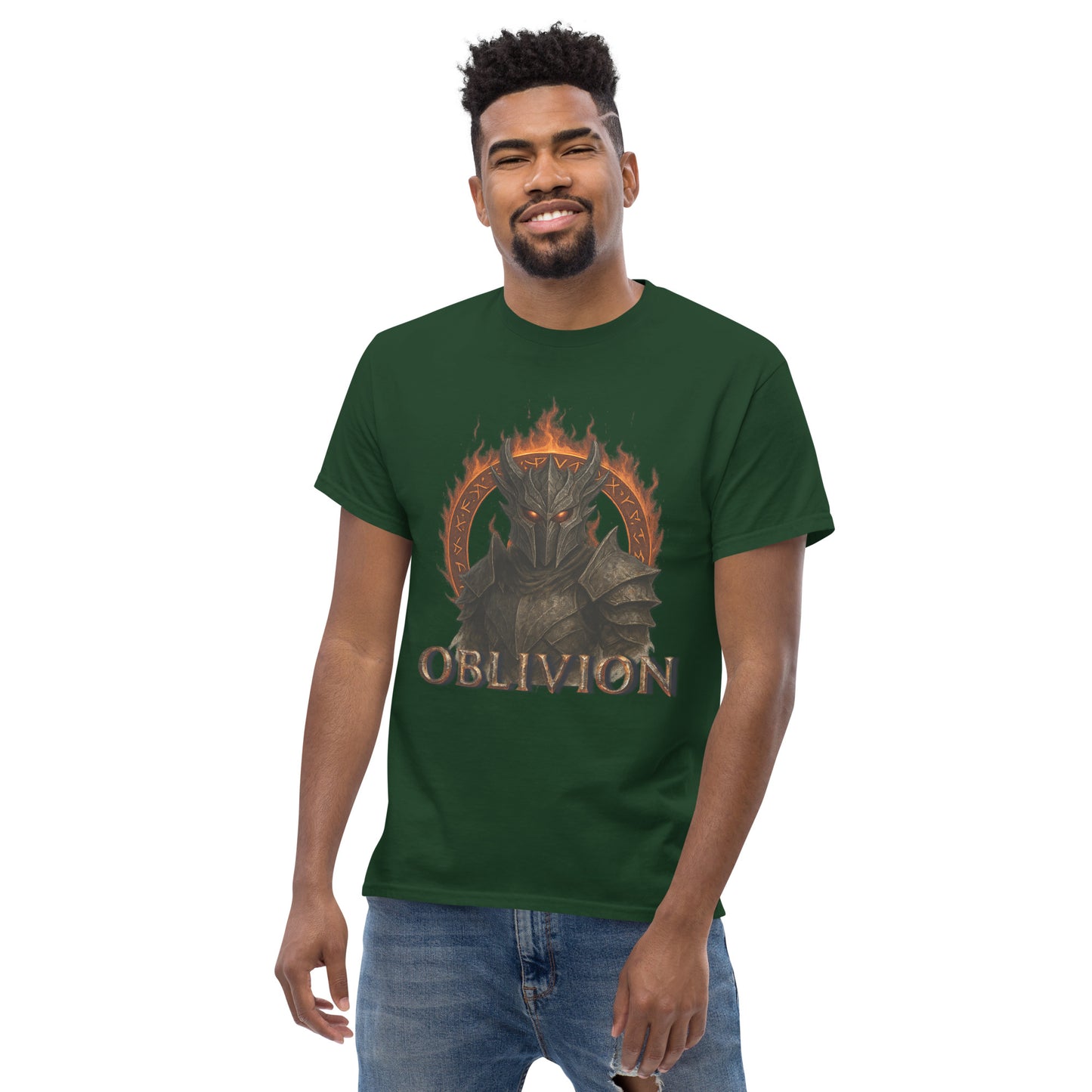 Oblivion Daedric Armor T-Shirt – Dark Flame Tribute