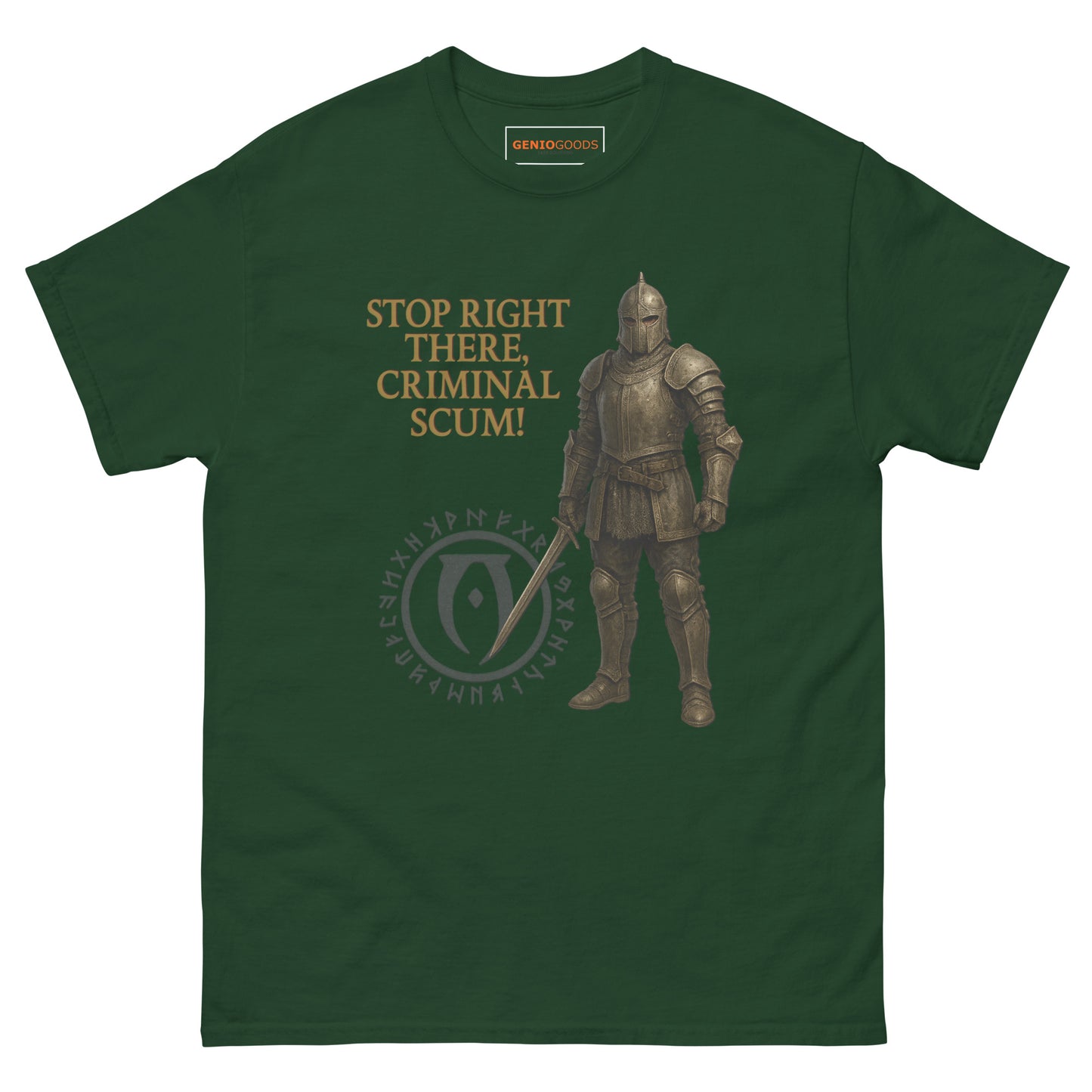 Oblivion Guard T-Shirt – Stop Right There Criminal Scum
