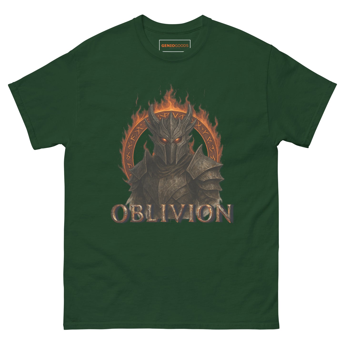 Oblivion Daedric Armor T-Shirt – Dark Flame Tribute