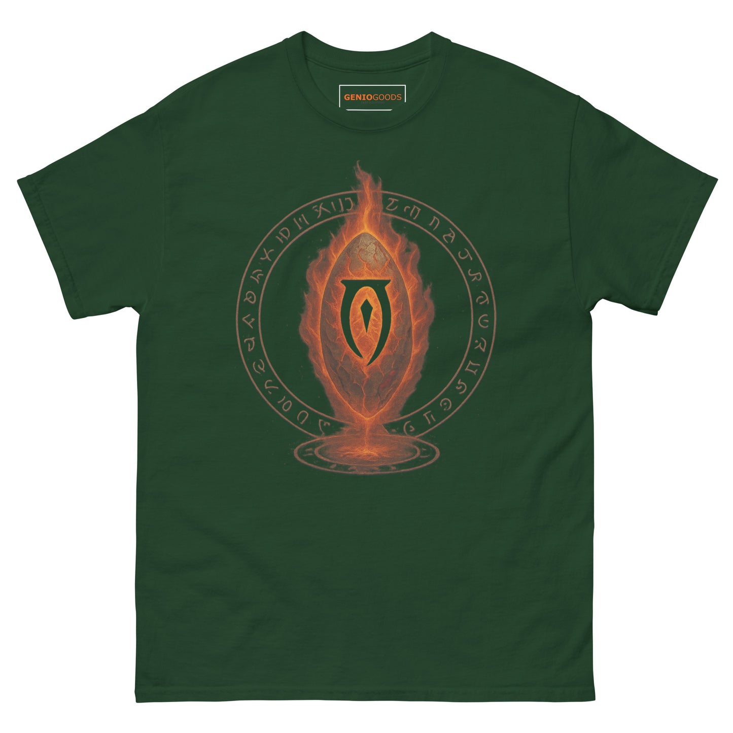 Oblivion Gate T-Shirt – Fiery Symbol of Tamriel