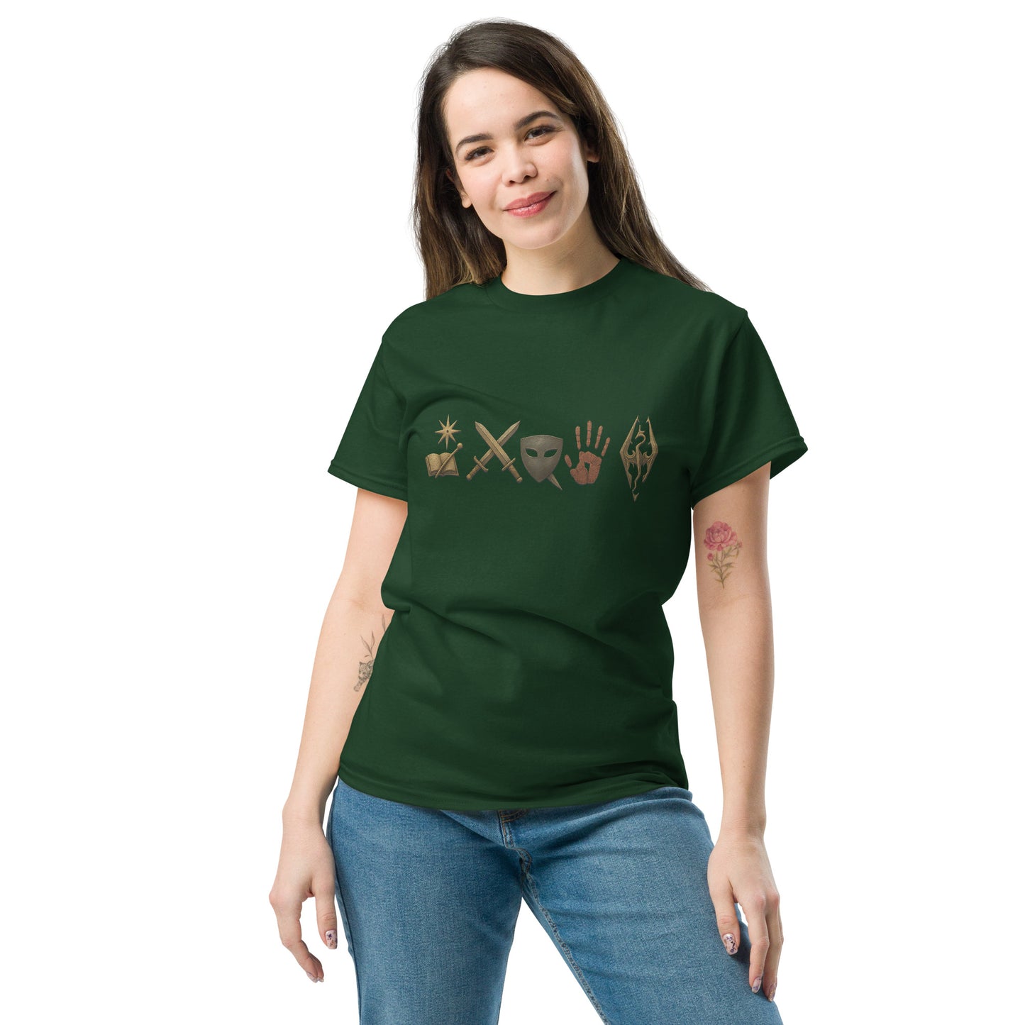 Oblivion Mages Guild T-Shirt – Dual-Side Fan Design