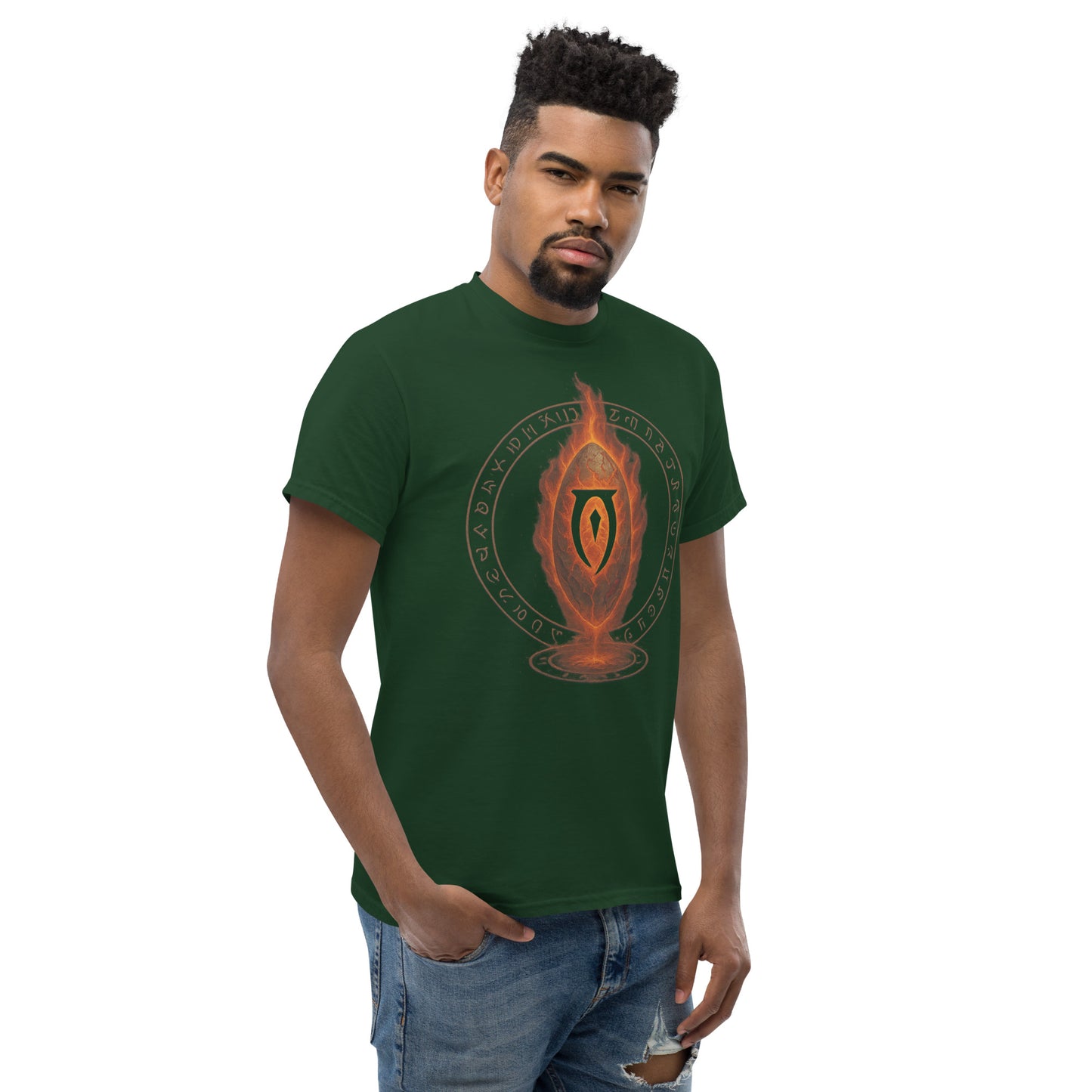 Oblivion Gate T-Shirt – Fiery Symbol of Tamriel