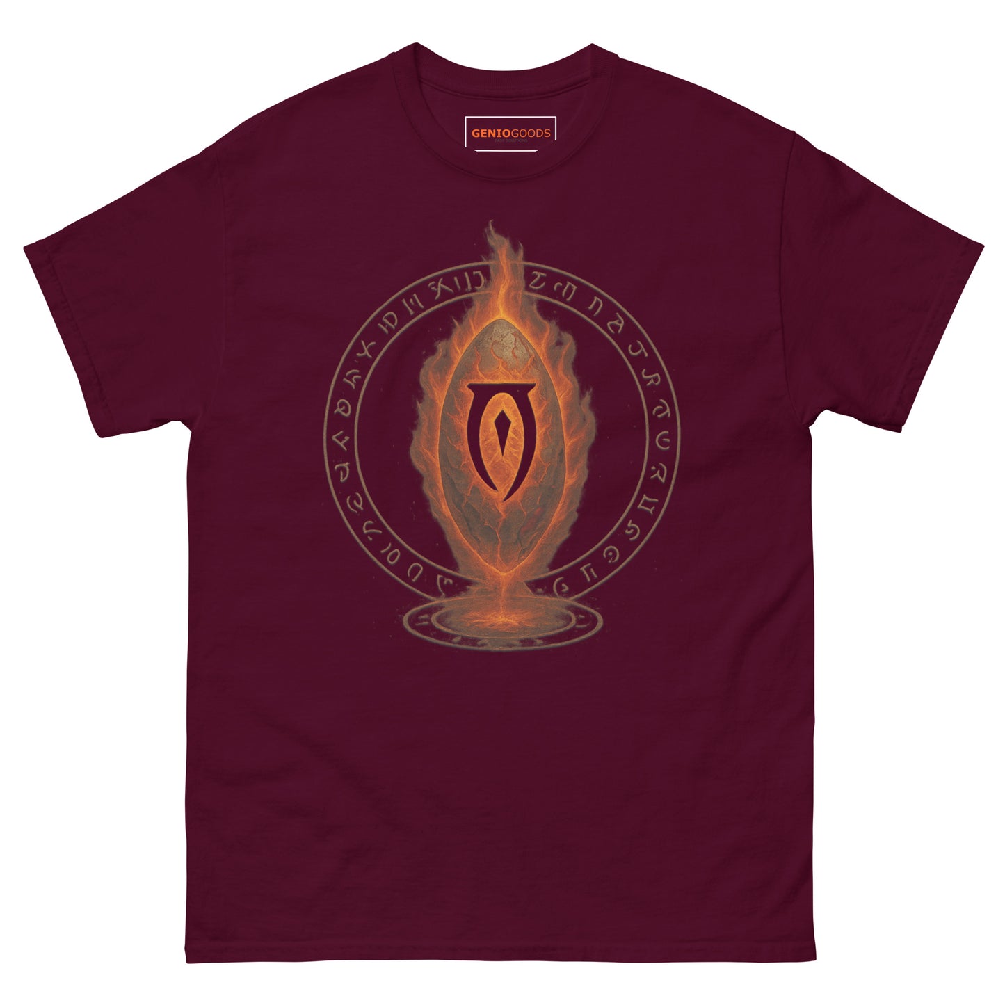 Oblivion Gate T-Shirt – Fiery Symbol of Tamriel
