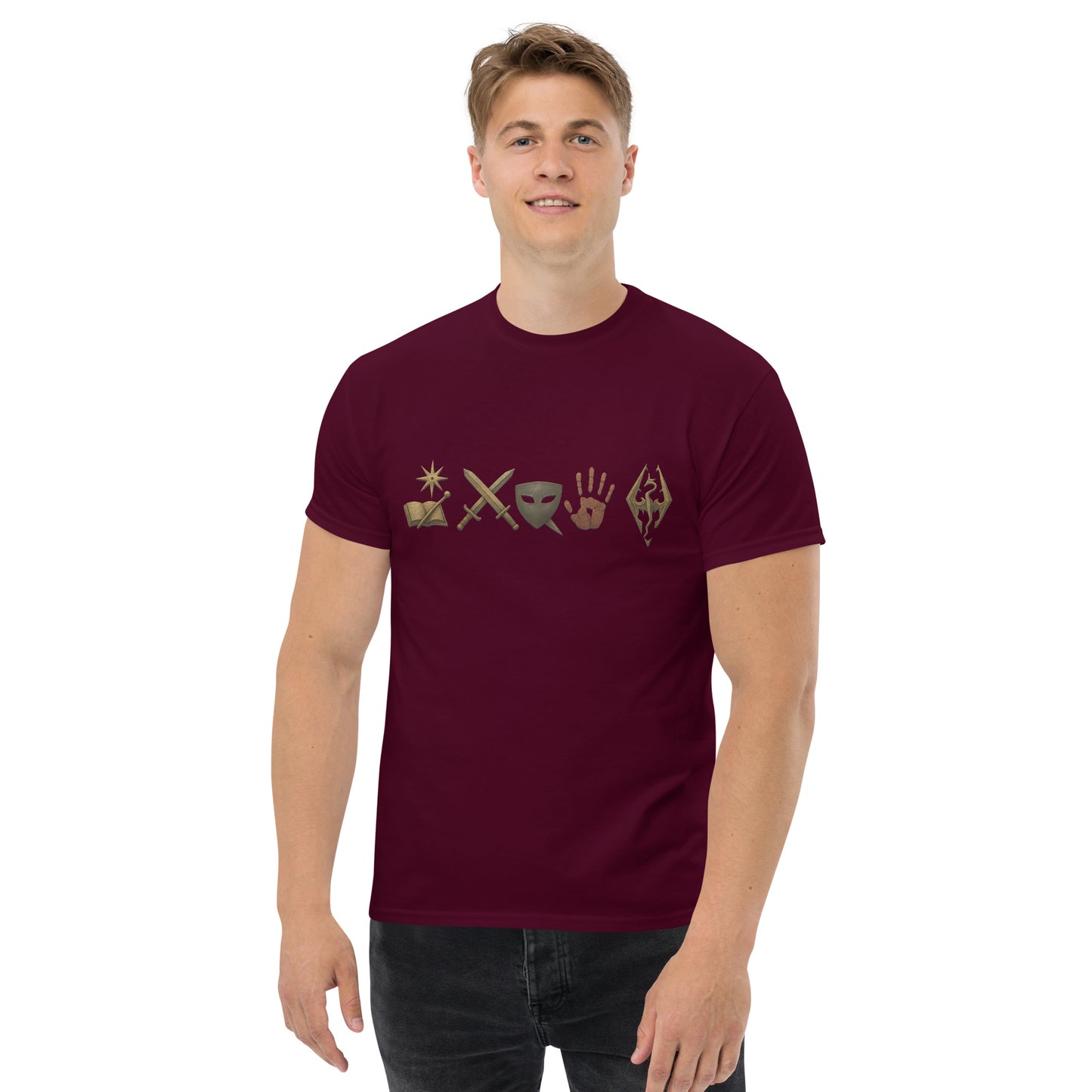 Oblivion Mages Guild T-Shirt – Dual-Side Fan Design