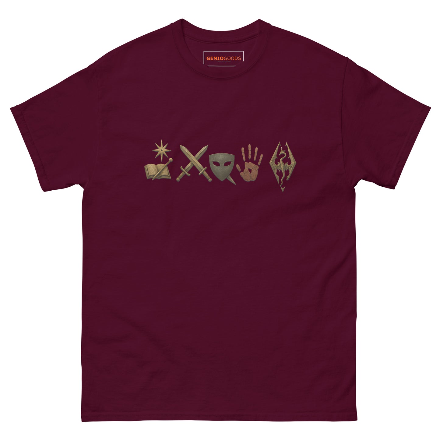 Oblivion Mages Guild T-Shirt – Dual-Side Fan Design