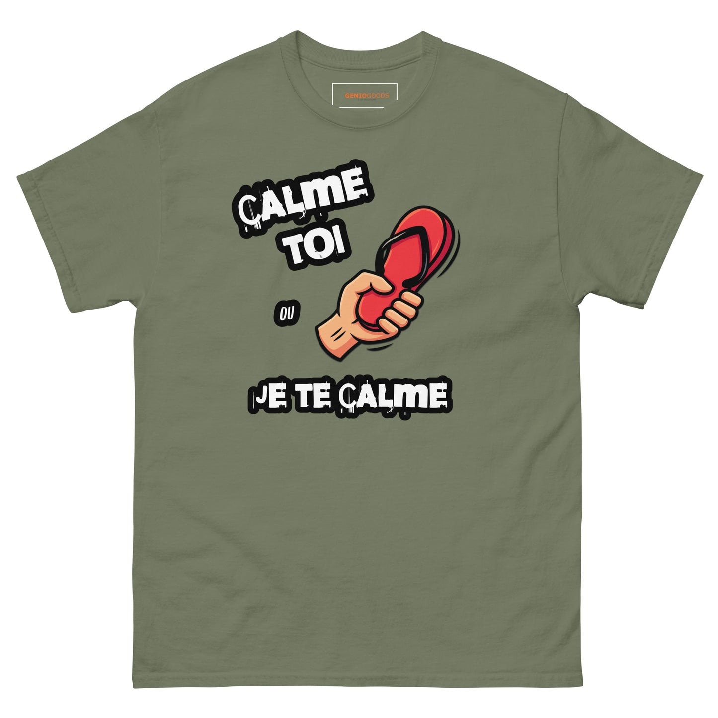 Calme Toi Ou Je Te Calme T-Shirt – French Meme Tee