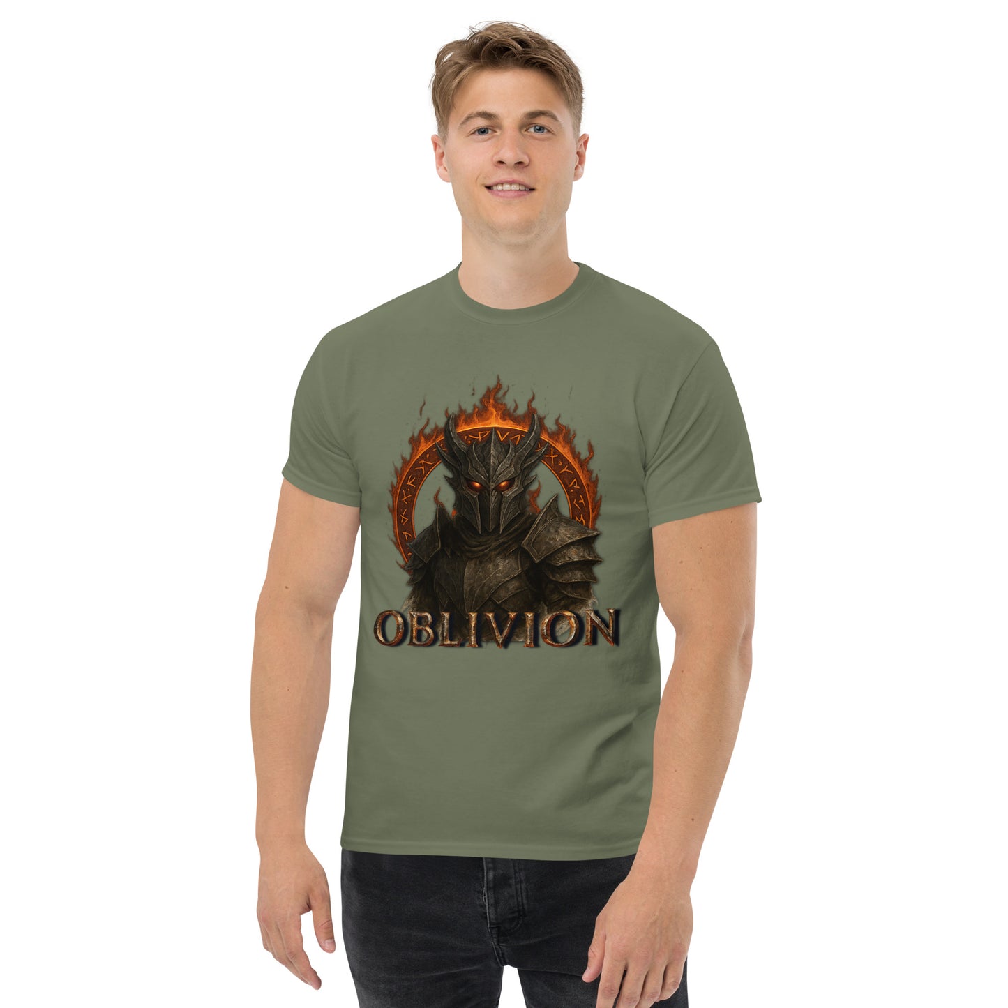 Oblivion Daedric Armor T-Shirt – Dark Flame Tribute