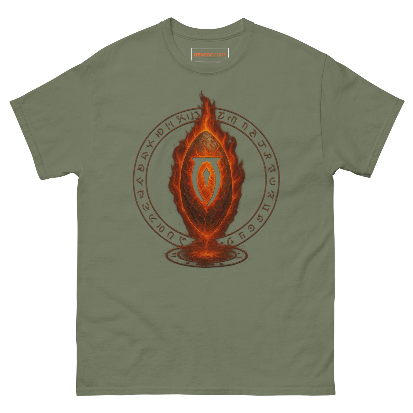 Oblivion Gate T-Shirt – Fiery Symbol of Tamriel