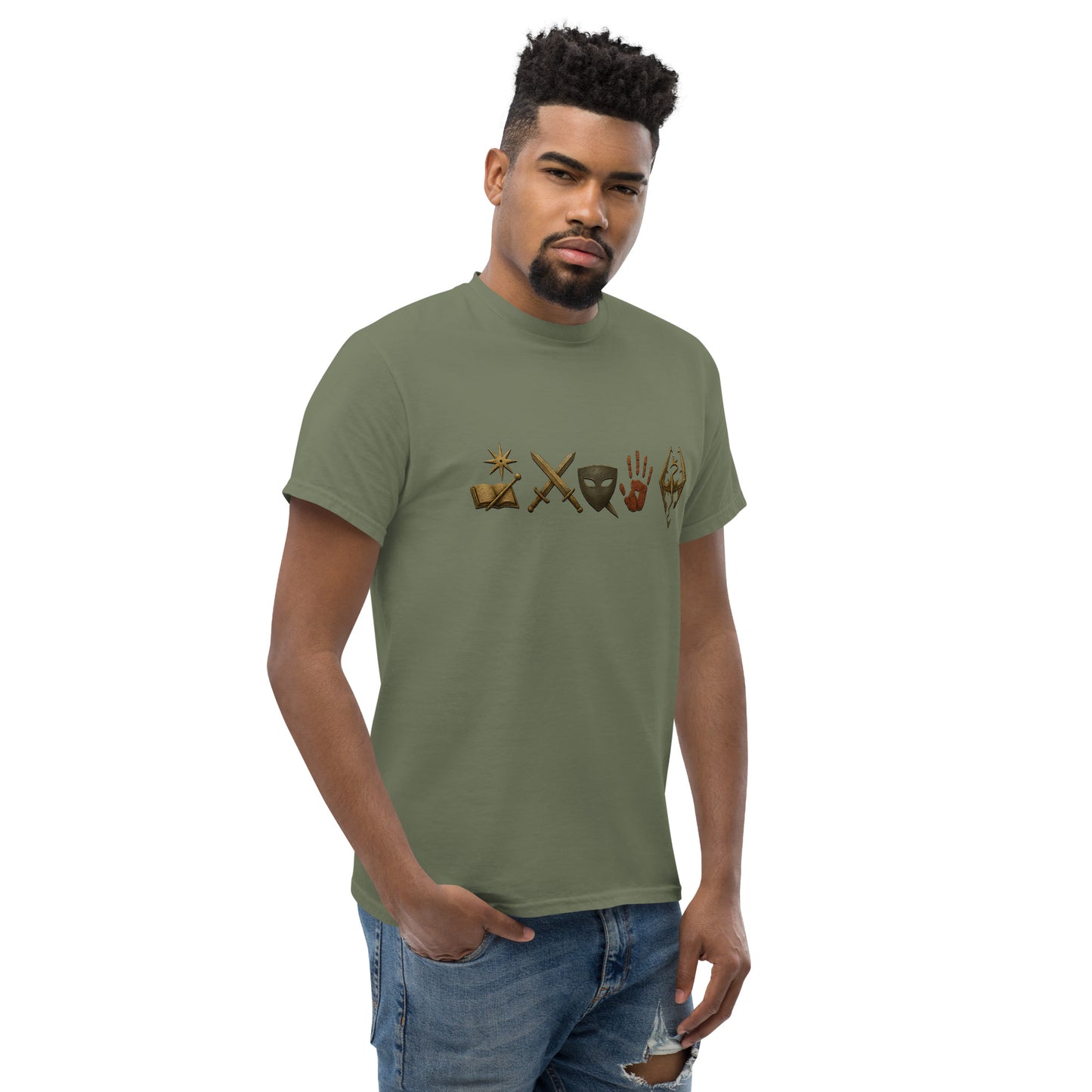 Oblivion Mages Guild T-Shirt – Dual-Side Fan Design