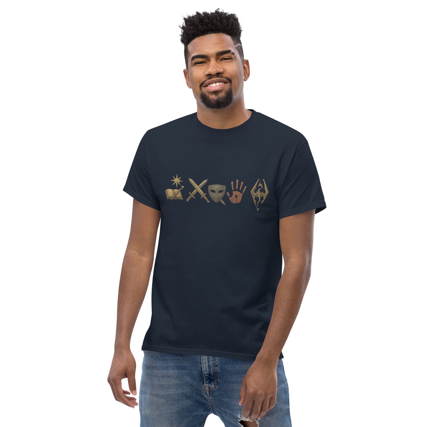 Oblivion Mages Guild T-Shirt – Dual-Side Fan Design