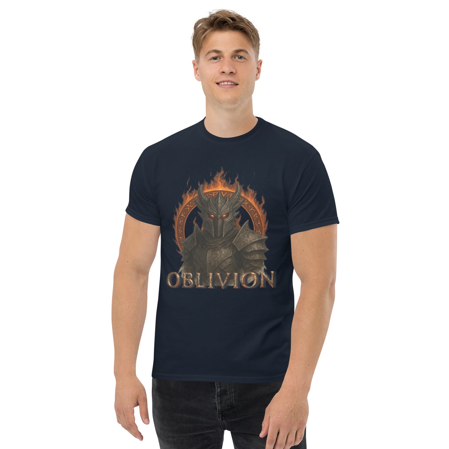 Oblivion Daedric Armor T-Shirt – Dark Flame Tribute