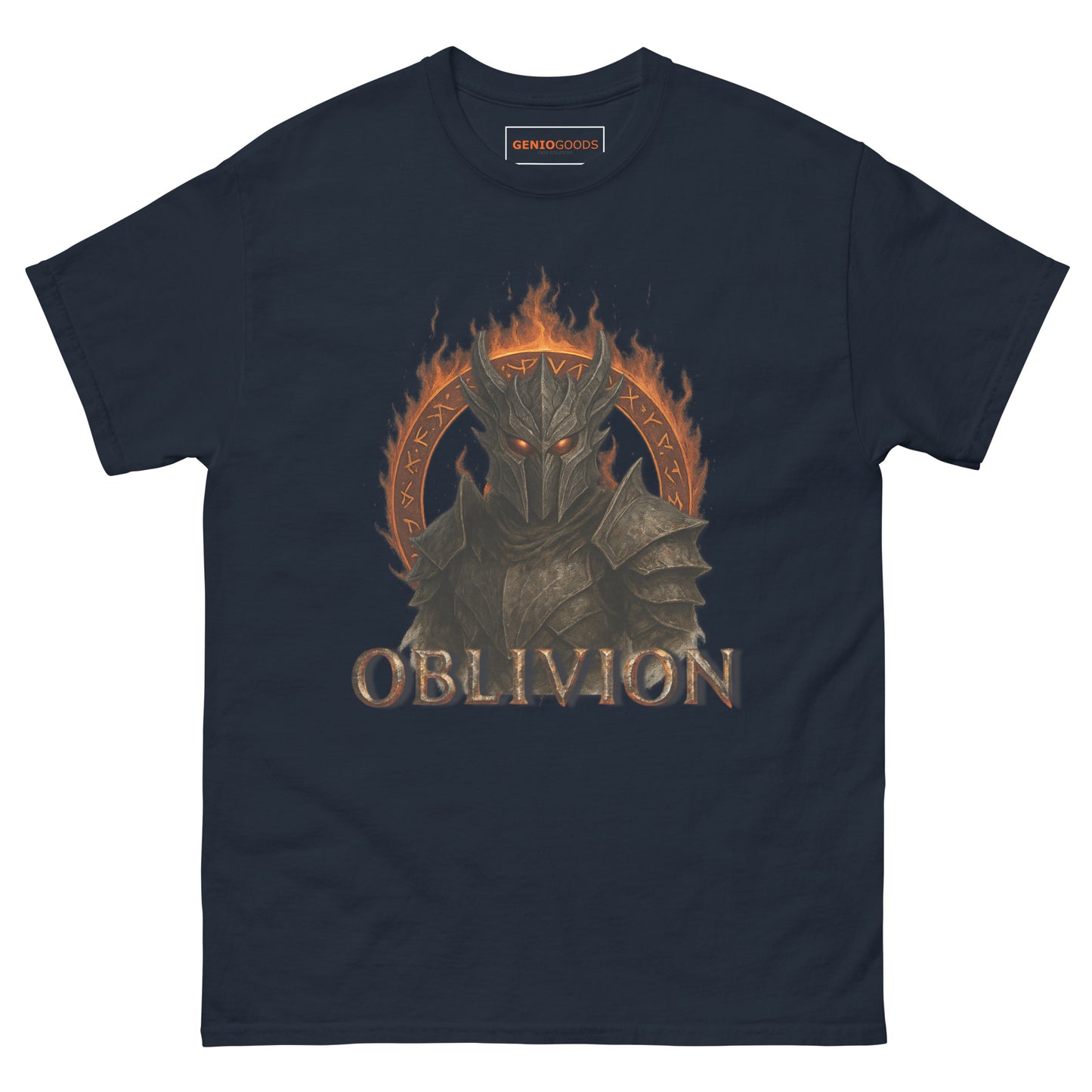 Oblivion Daedric Armor T-Shirt – Dark Flame Tribute