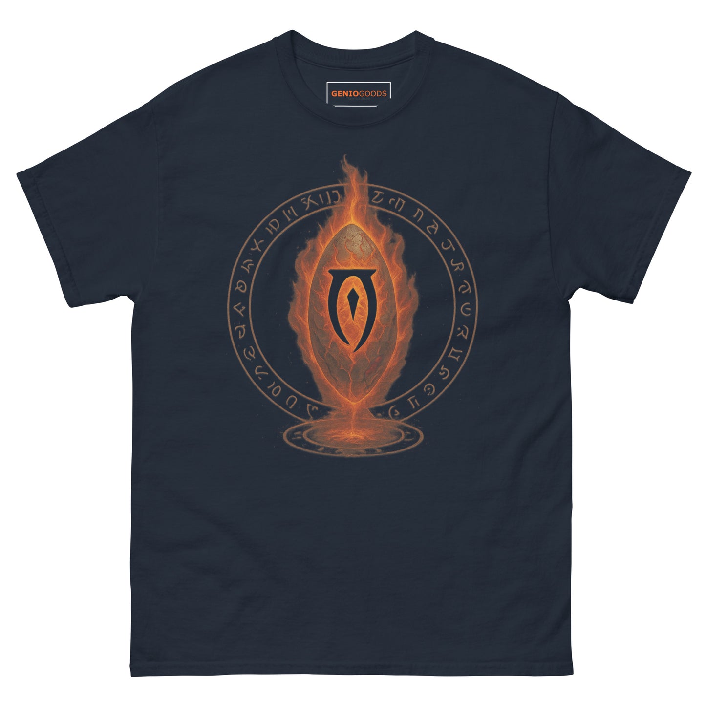 Oblivion Gate T-Shirt – Fiery Symbol of Tamriel