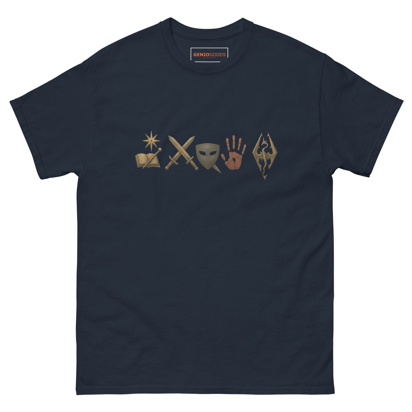 Oblivion Mages Guild T-Shirt – Dual-Side Fan Design