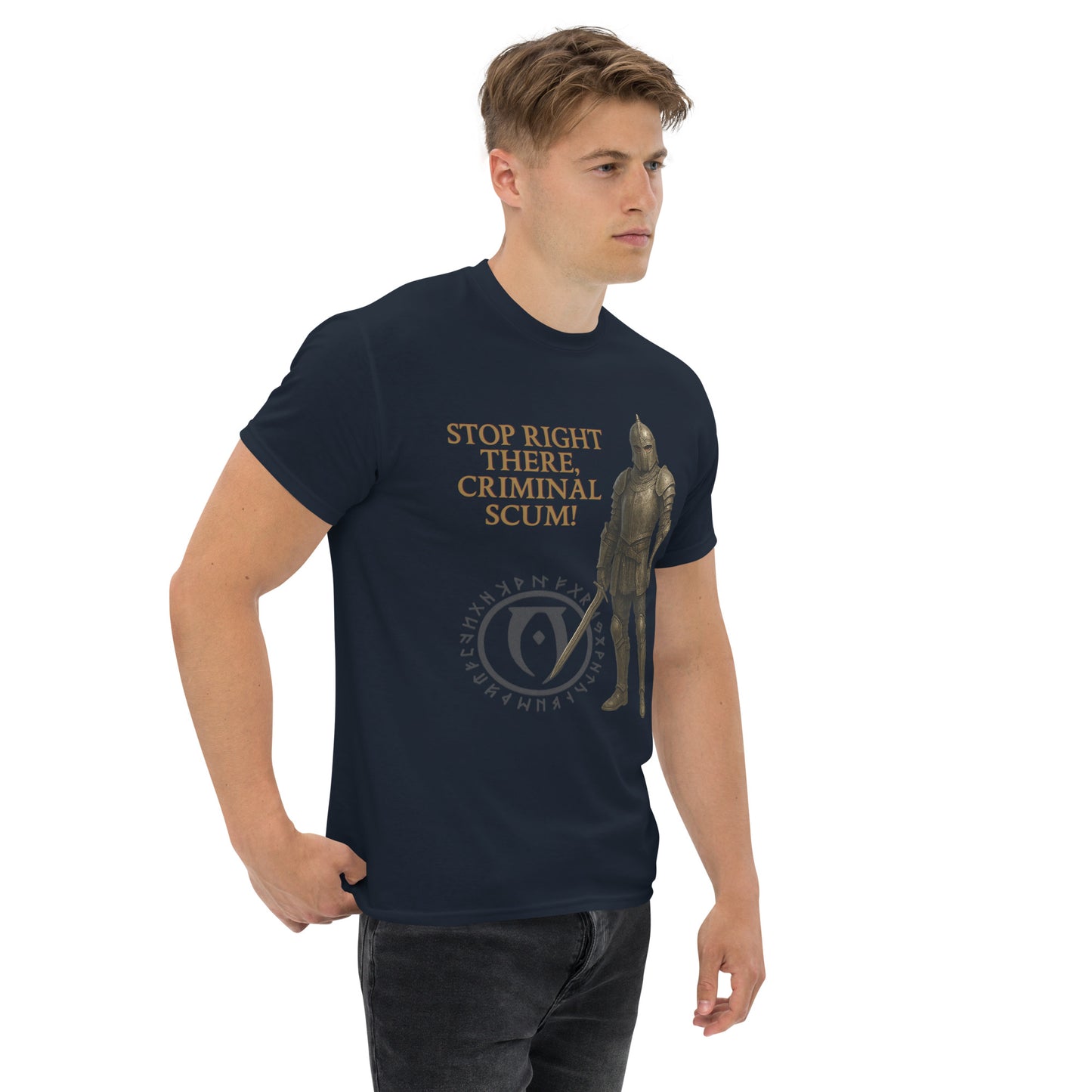 Oblivion Guard T-Shirt – Stop Right There Criminal Scum
