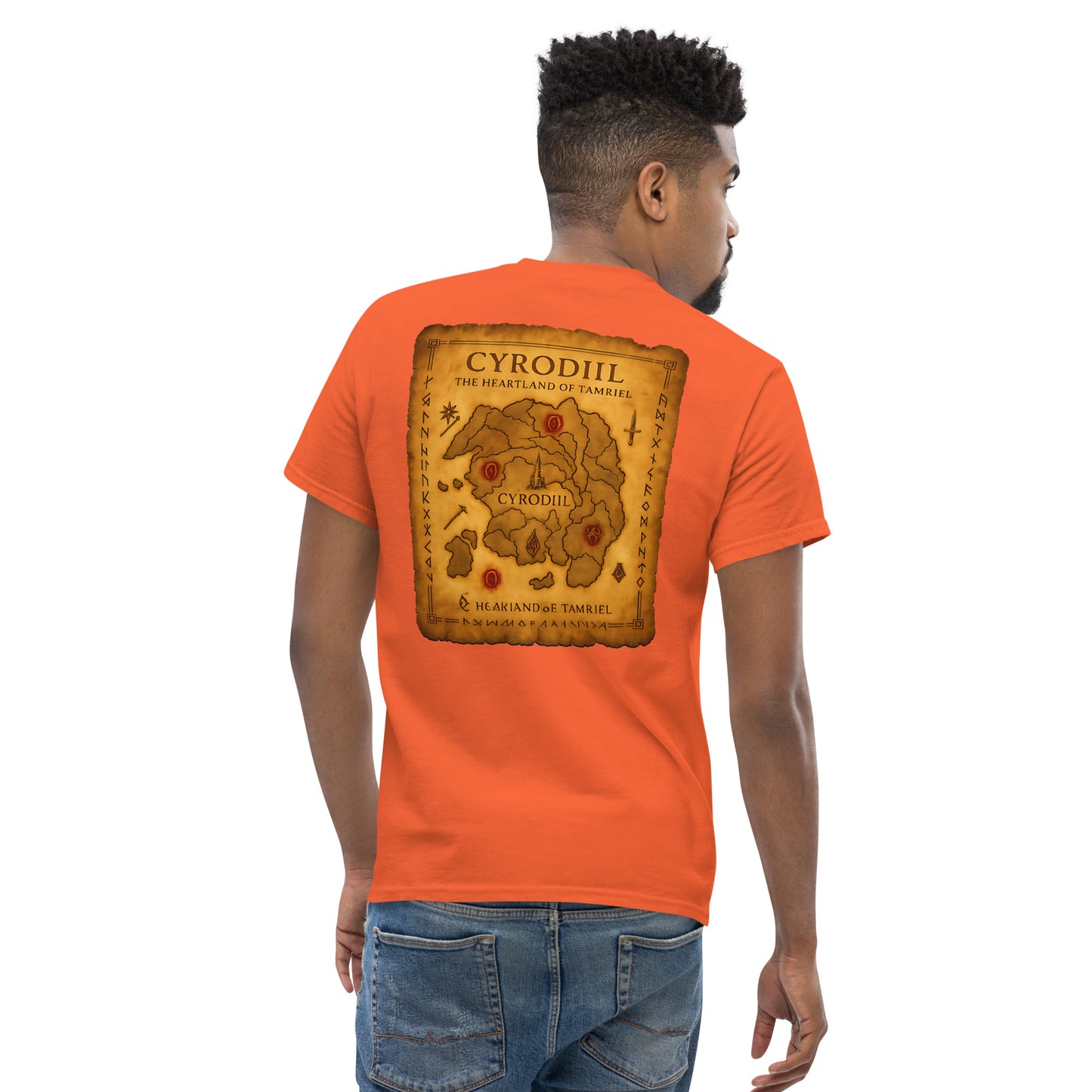 Oblivion Cyrodiil Map T-Shirt – Heartland of Tamriel