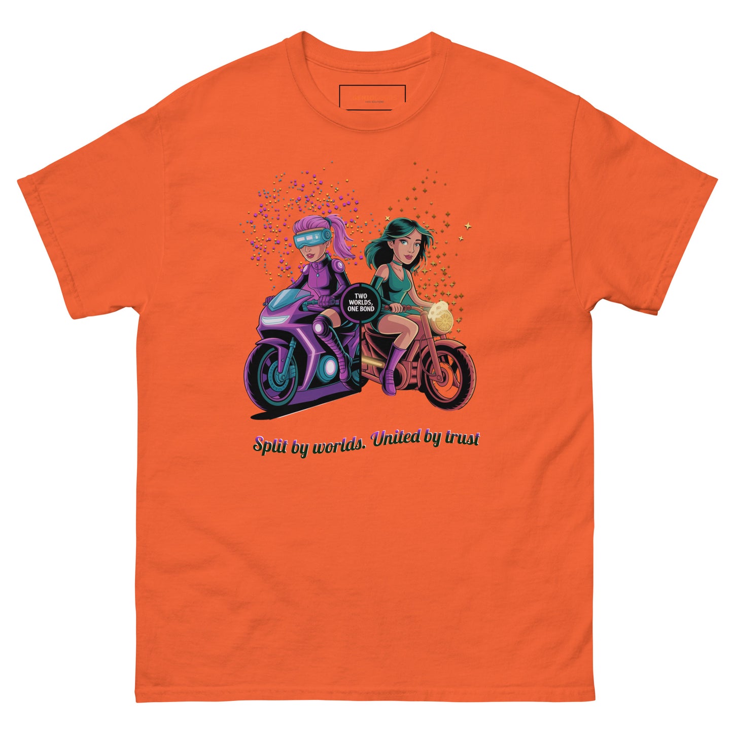 Two Worlds One Bond T-Shirt – Split Fiction Duo Ride