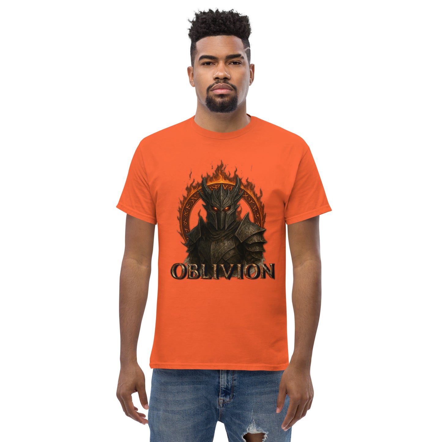 Oblivion Daedric Armor T-Shirt – Dark Flame Tribute