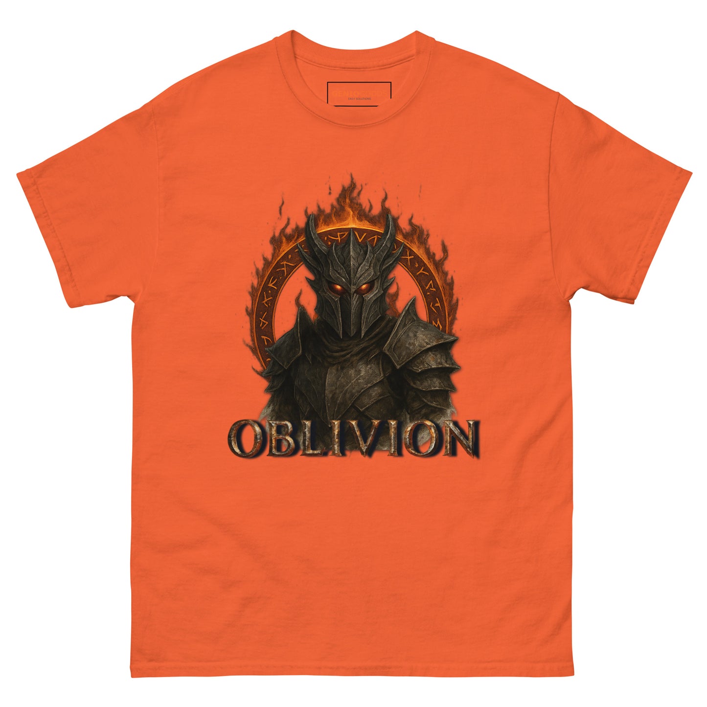 Oblivion Daedric Armor T-Shirt – Dark Flame Tribute