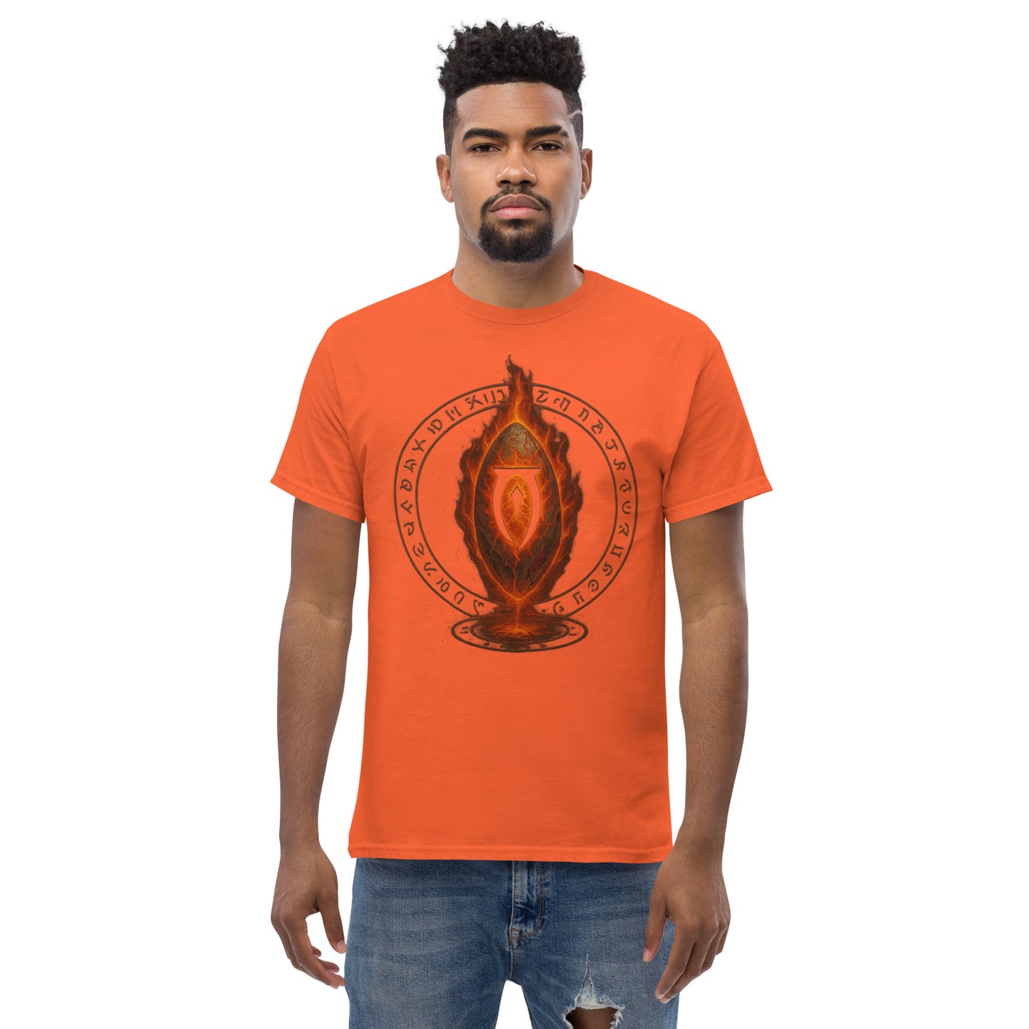 Oblivion Gate T-Shirt – Fiery Symbol of Tamriel