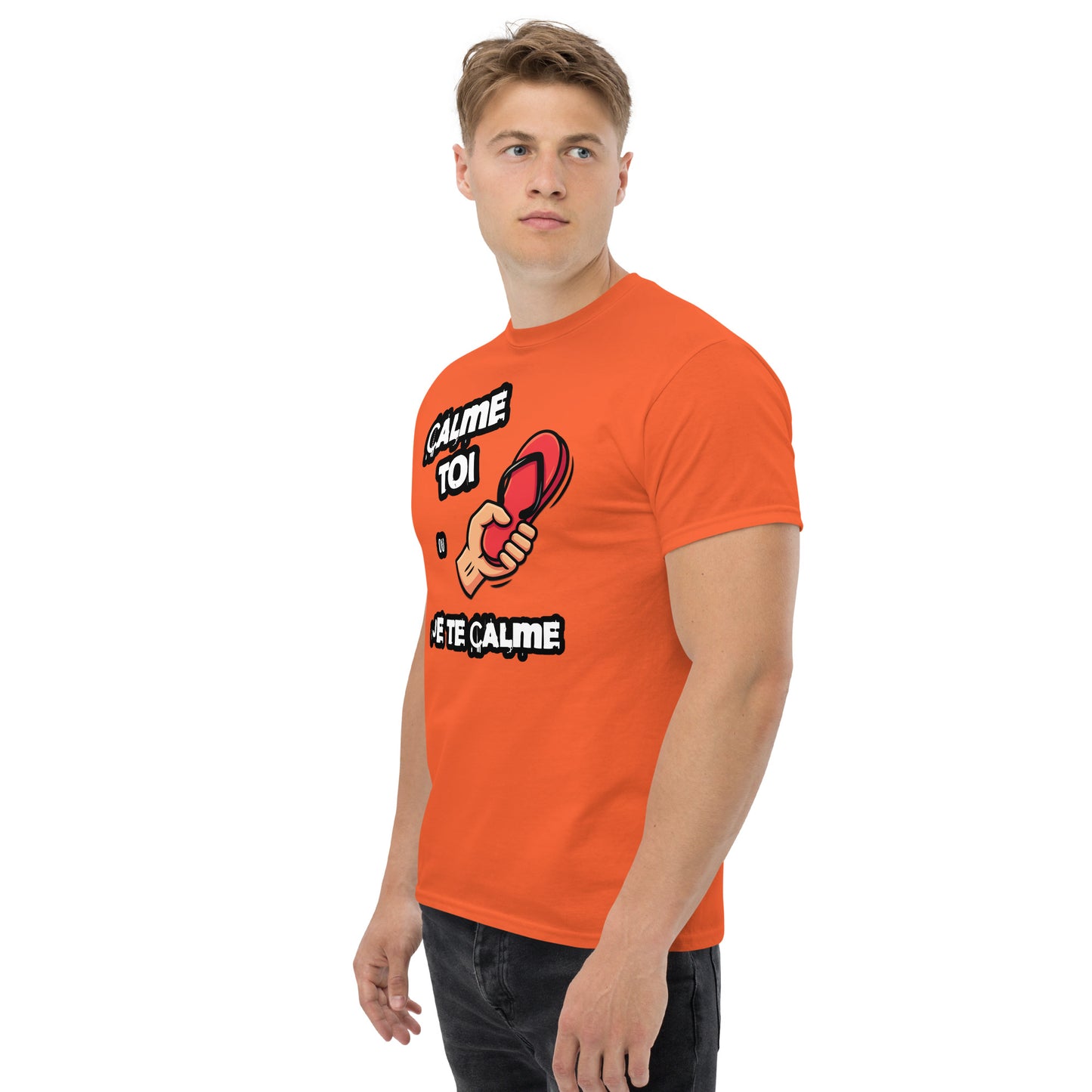 Calme Toi Ou Je Te Calme T-Shirt – French Meme Tee