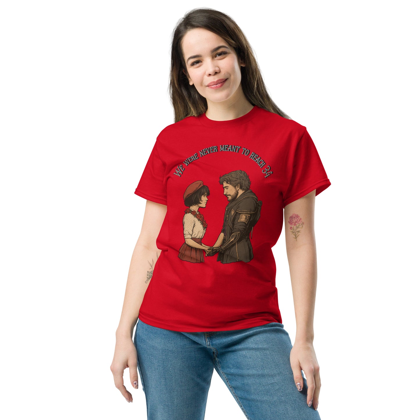 Clair Obscure Expedition 33 T-Shirt – We Were Never Meant to Reach 34