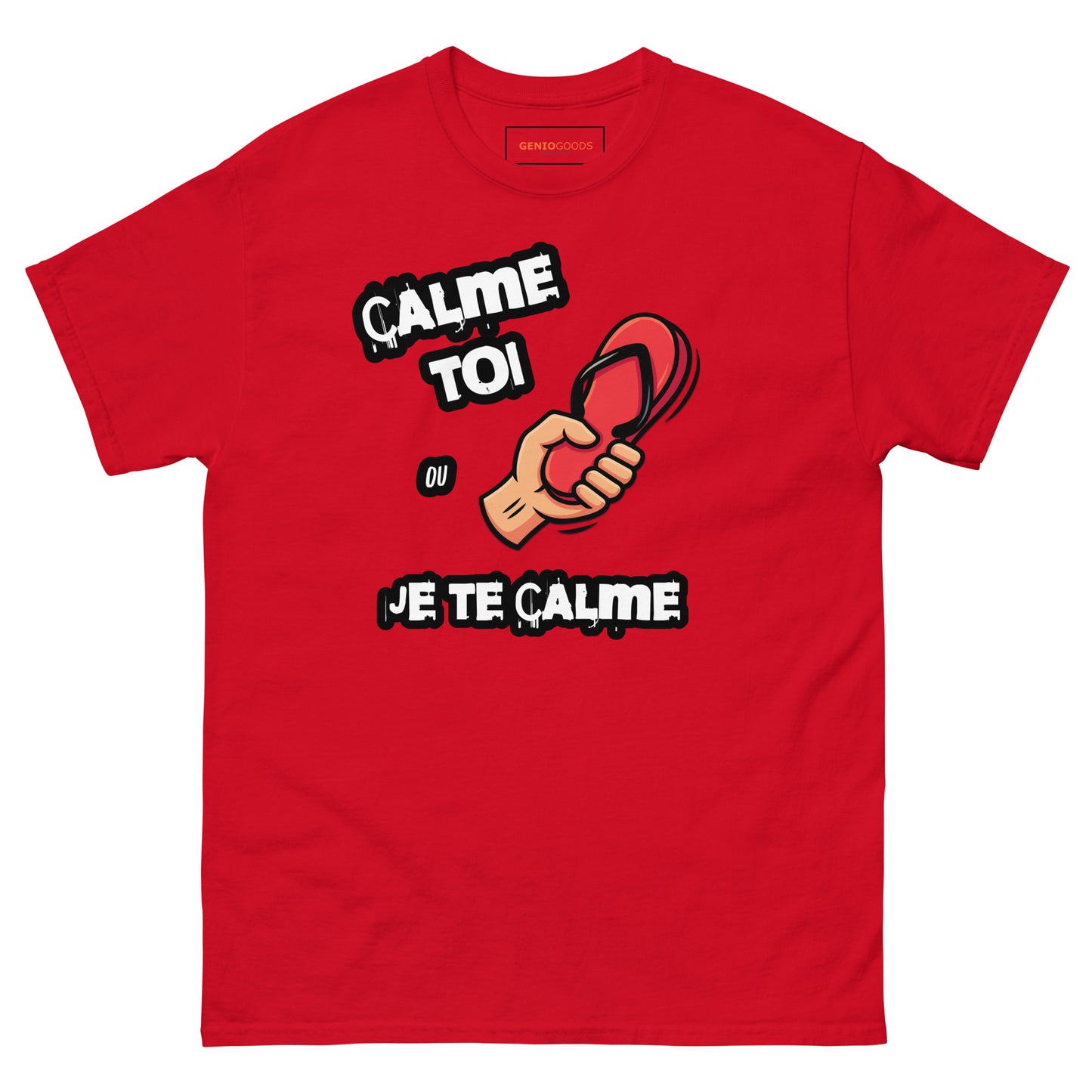 Calme Toi Ou Je Te Calme T-Shirt – French Meme Tee