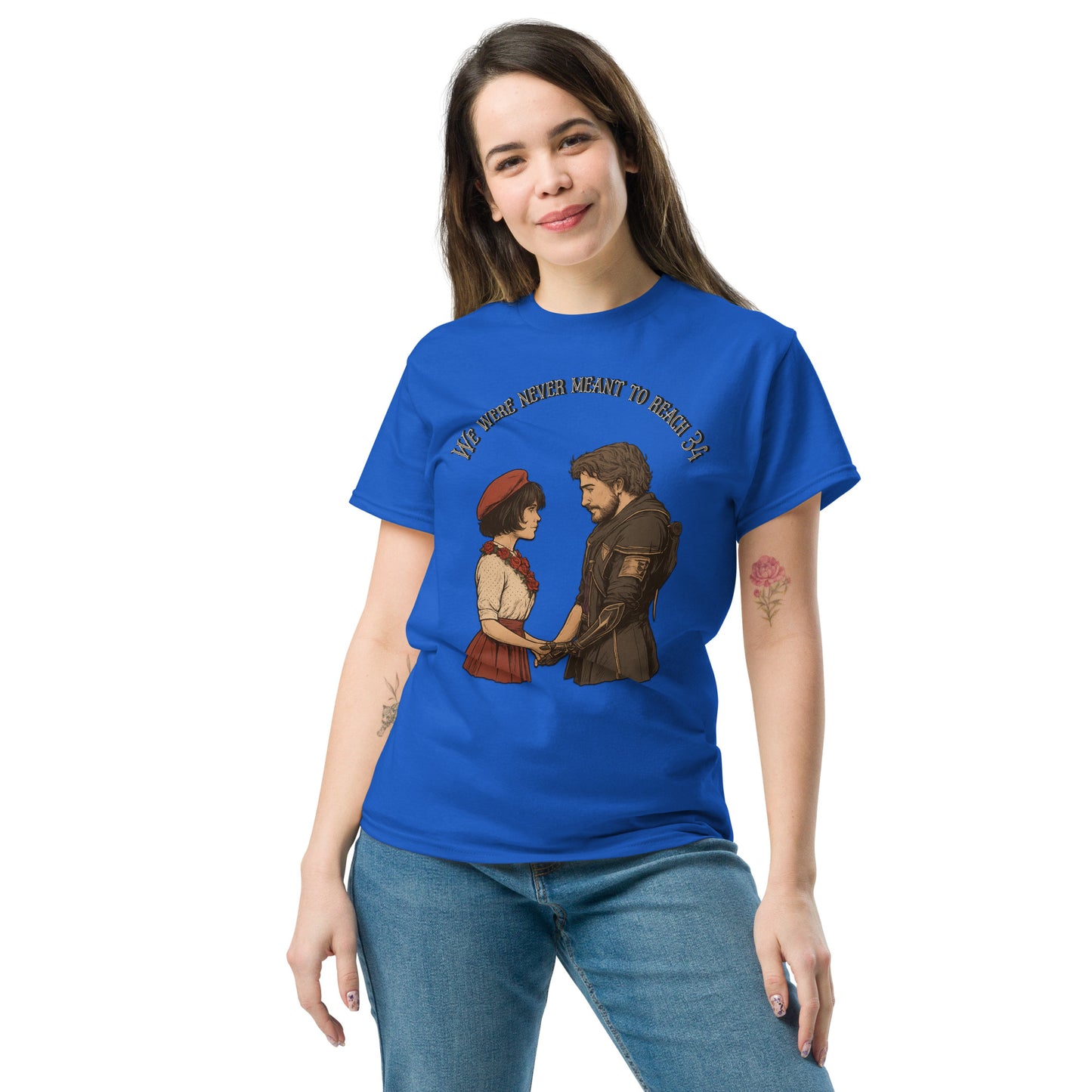 Clair Obscure Expedition 33 T-Shirt – We Were Never Meant to Reach 34